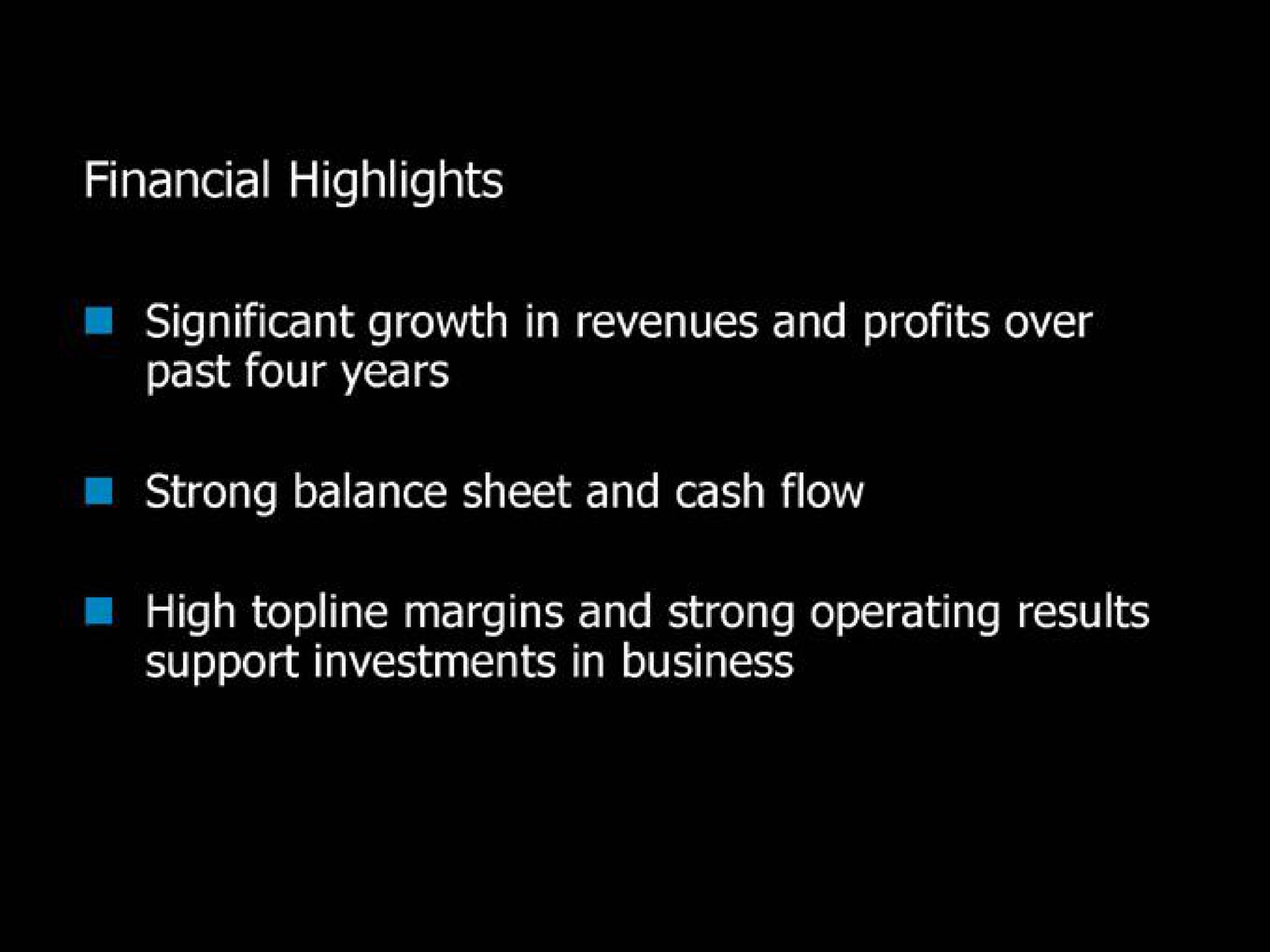 financial highlights strong balance sheet and cash flow | Blockbuster Video