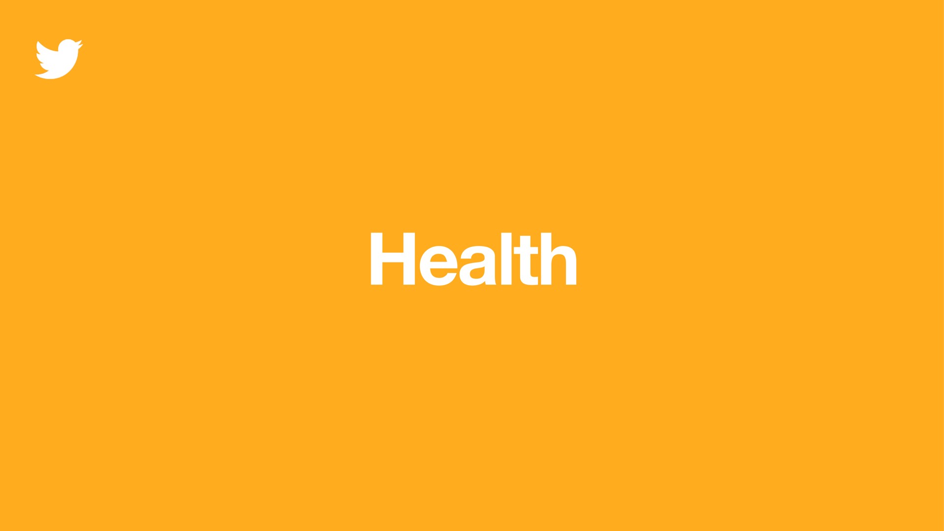 health | Twitter