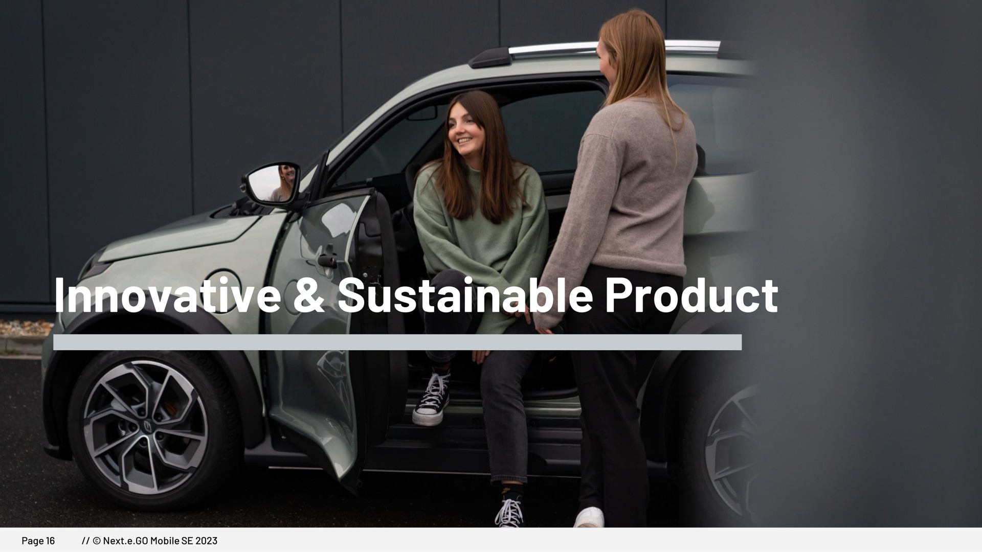innovative sustainable product | Next.e.GO