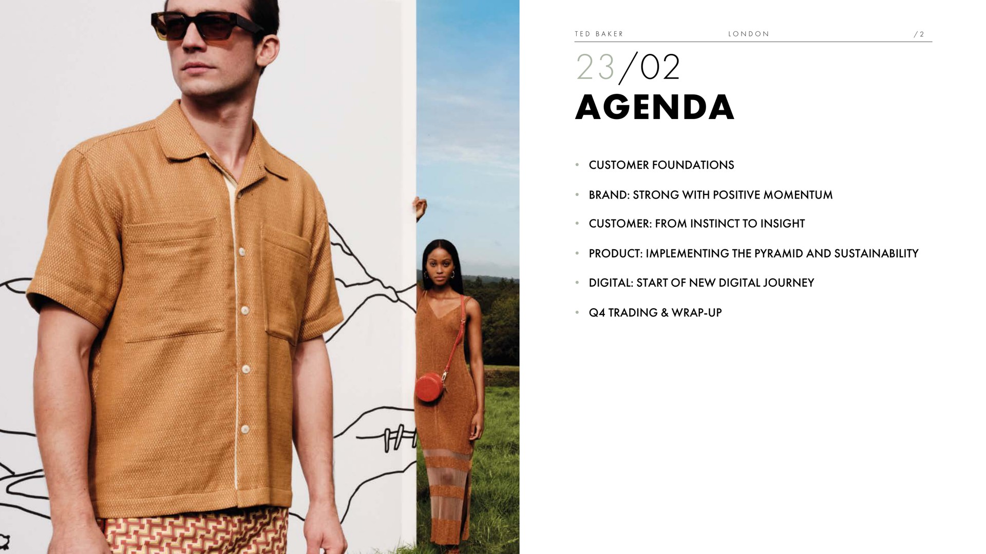 agenda | Ted Baker