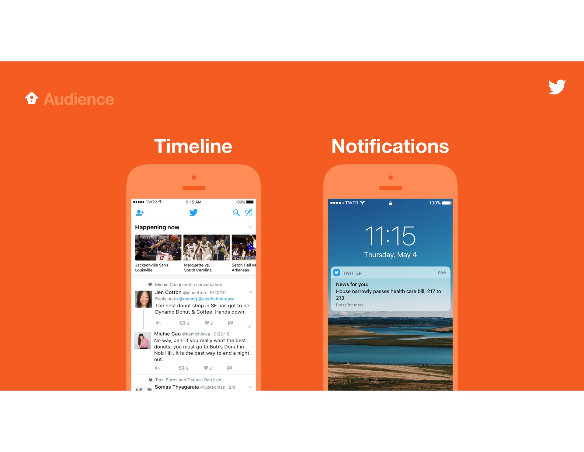 audience cations notifications | Twitter