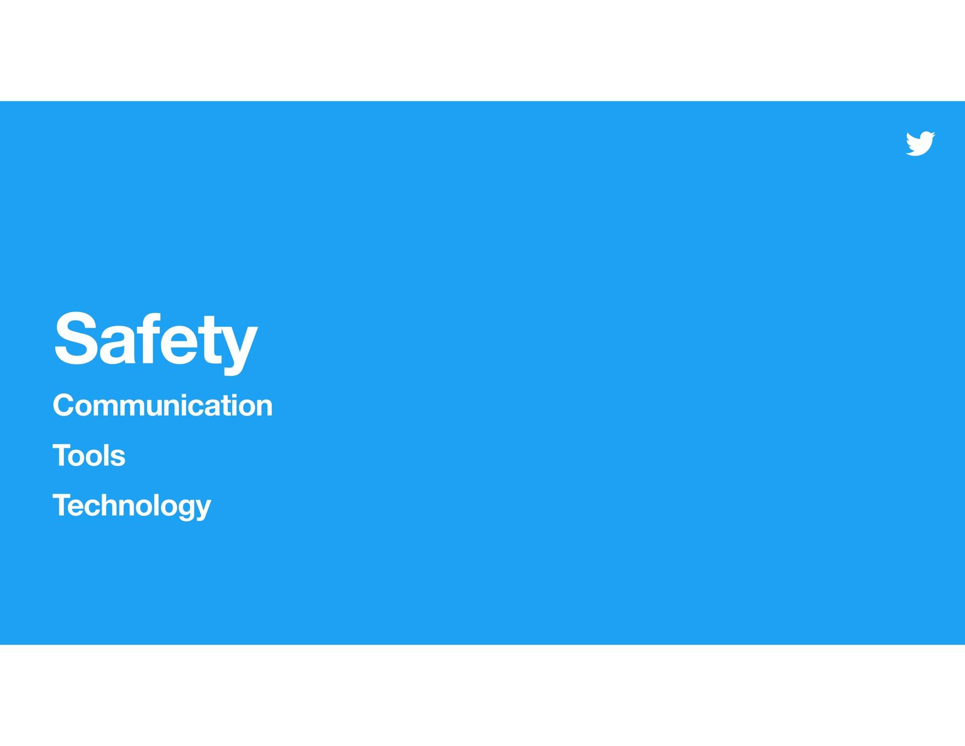 safety communication tools technology an | Twitter