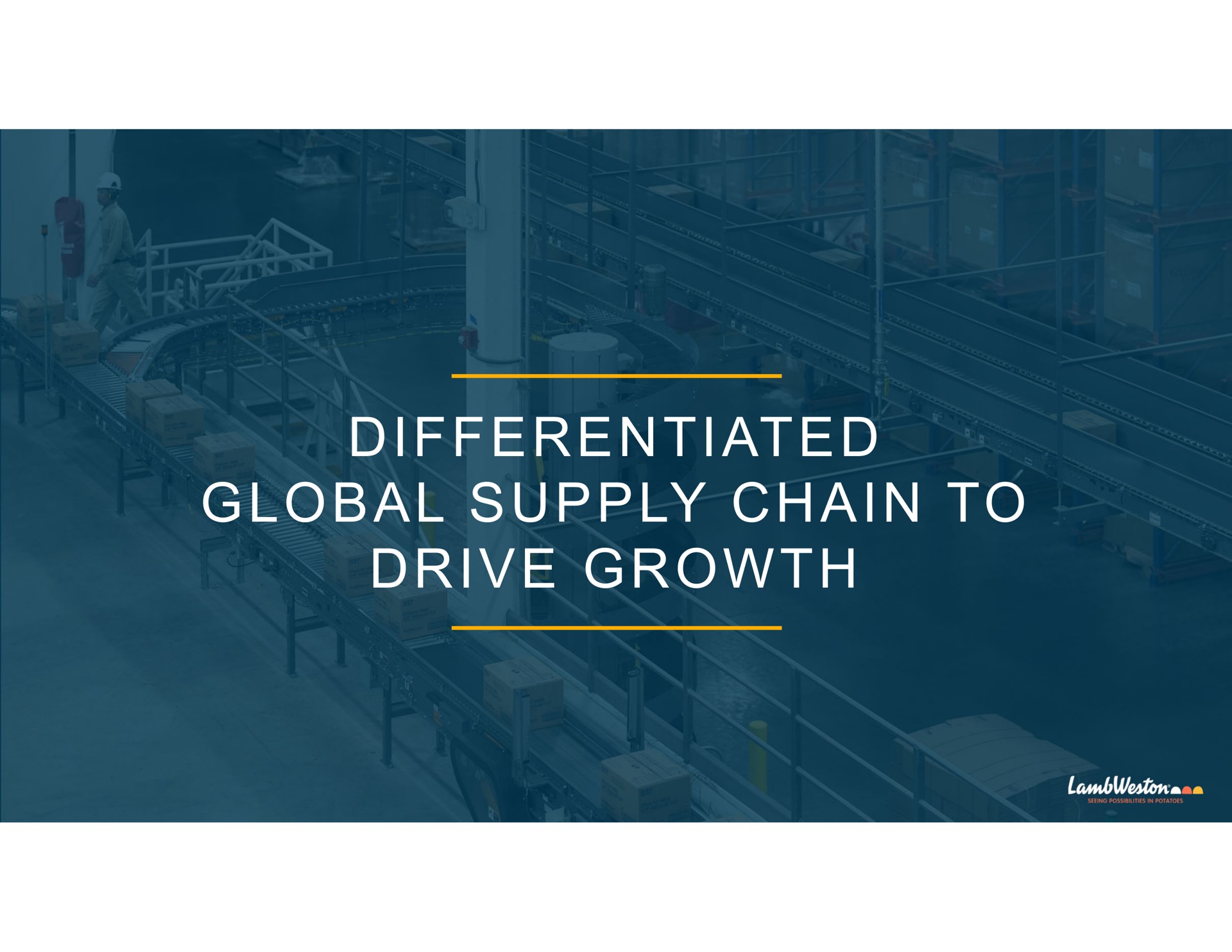 differentiated global supply chain to drive growth | Lamb Weston