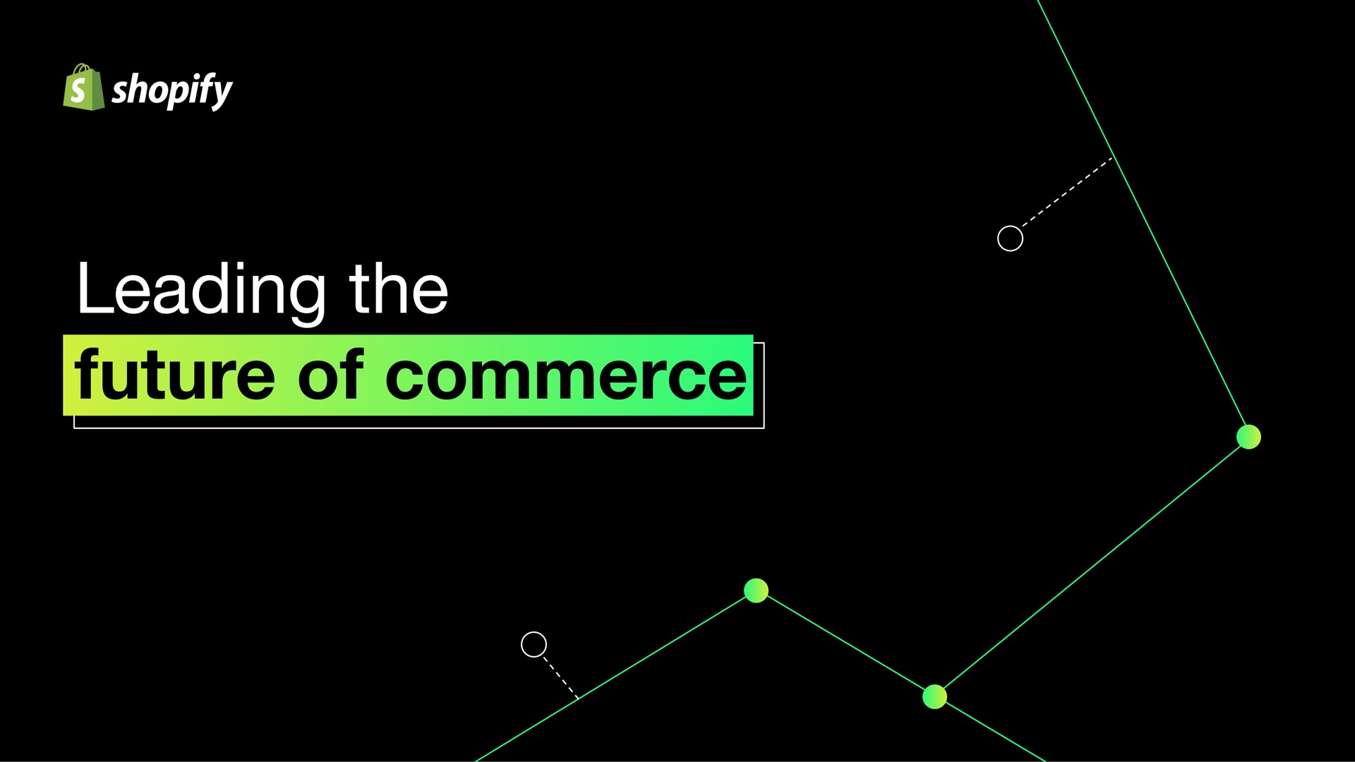 leading the future of commerce toy | Shopify
