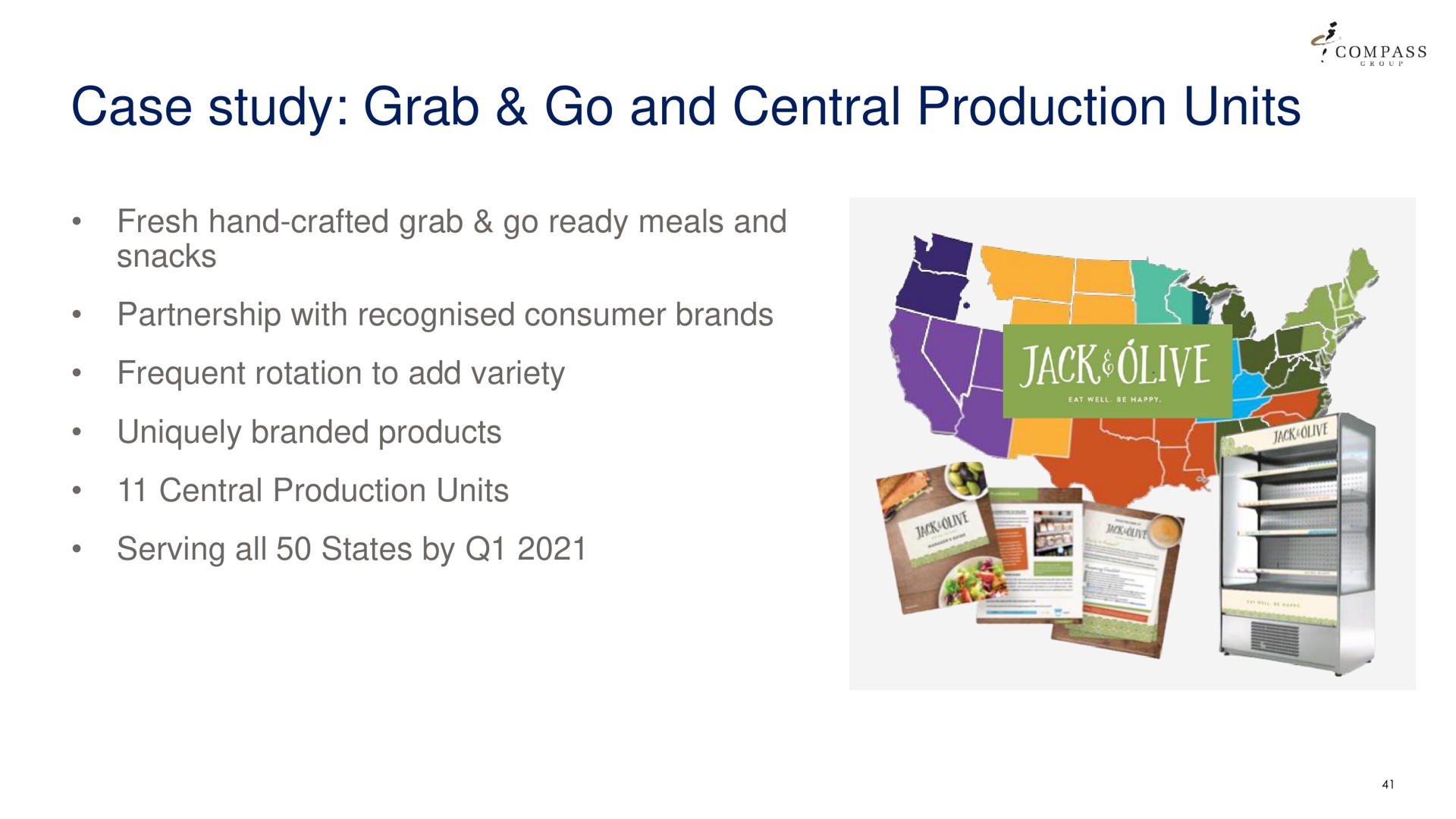 case study grab go and central production units | Compass Group