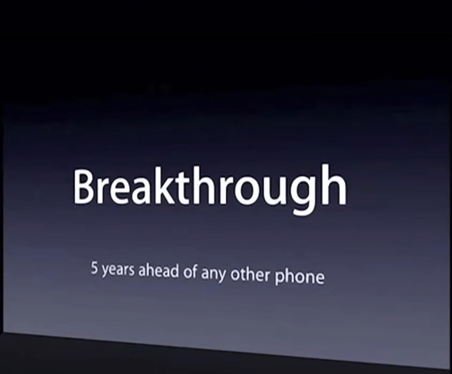 breakthrough | Apple
