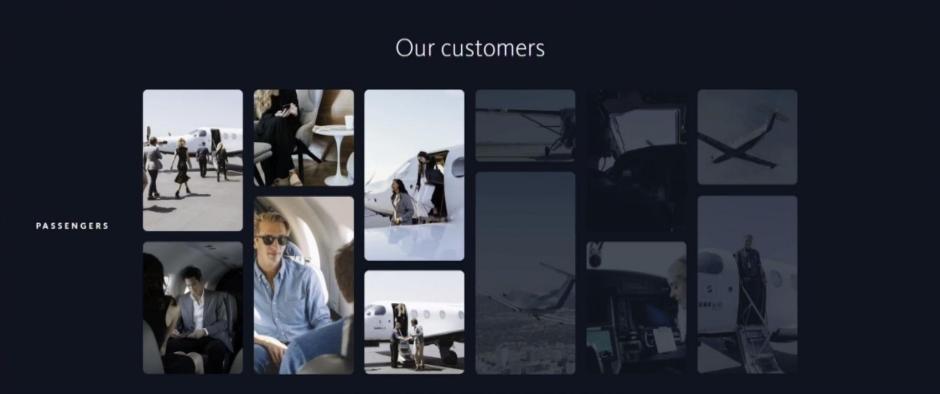 our customers passengers | Surf Air