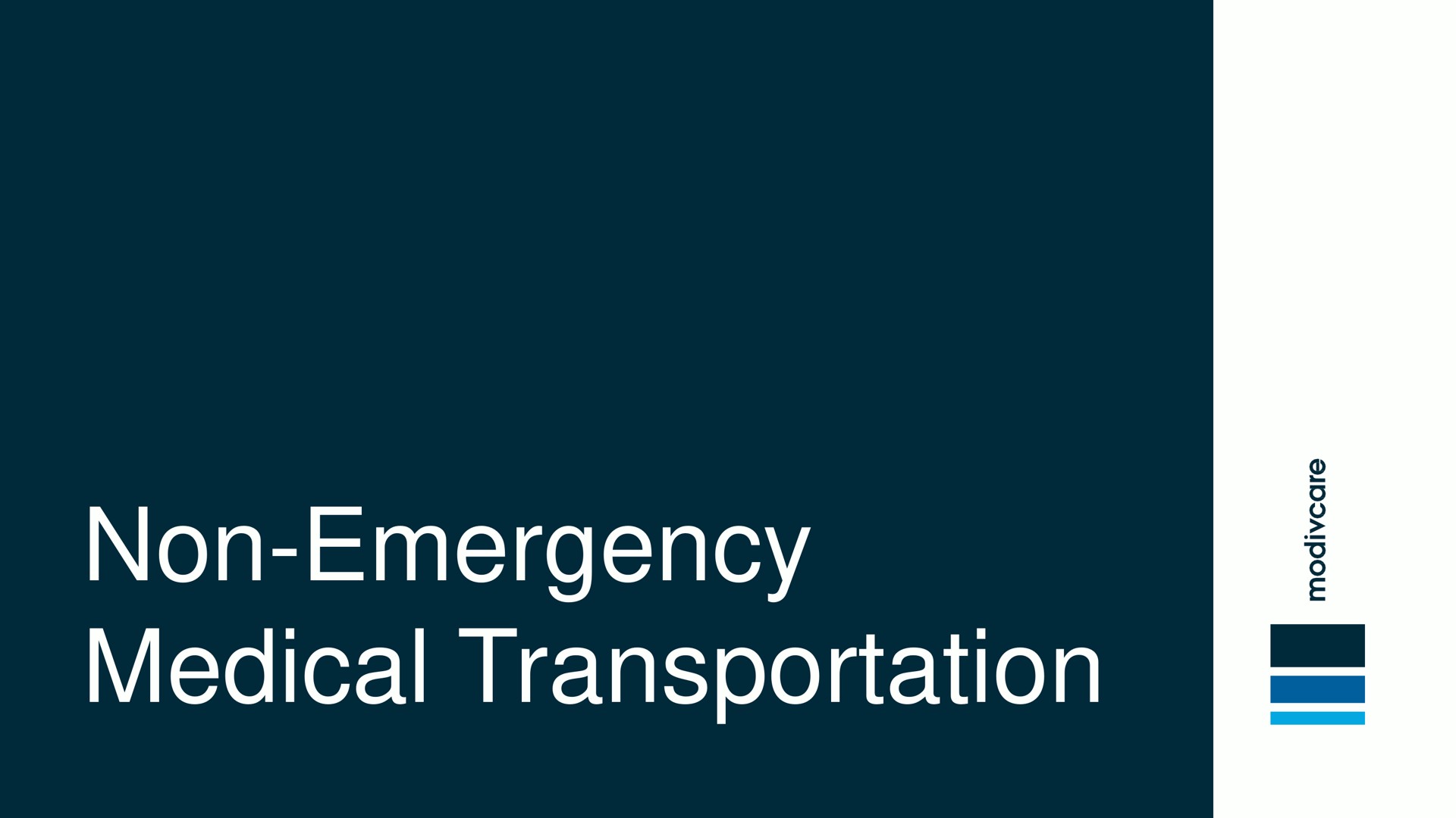 non emergency medical transportation | ModivCare