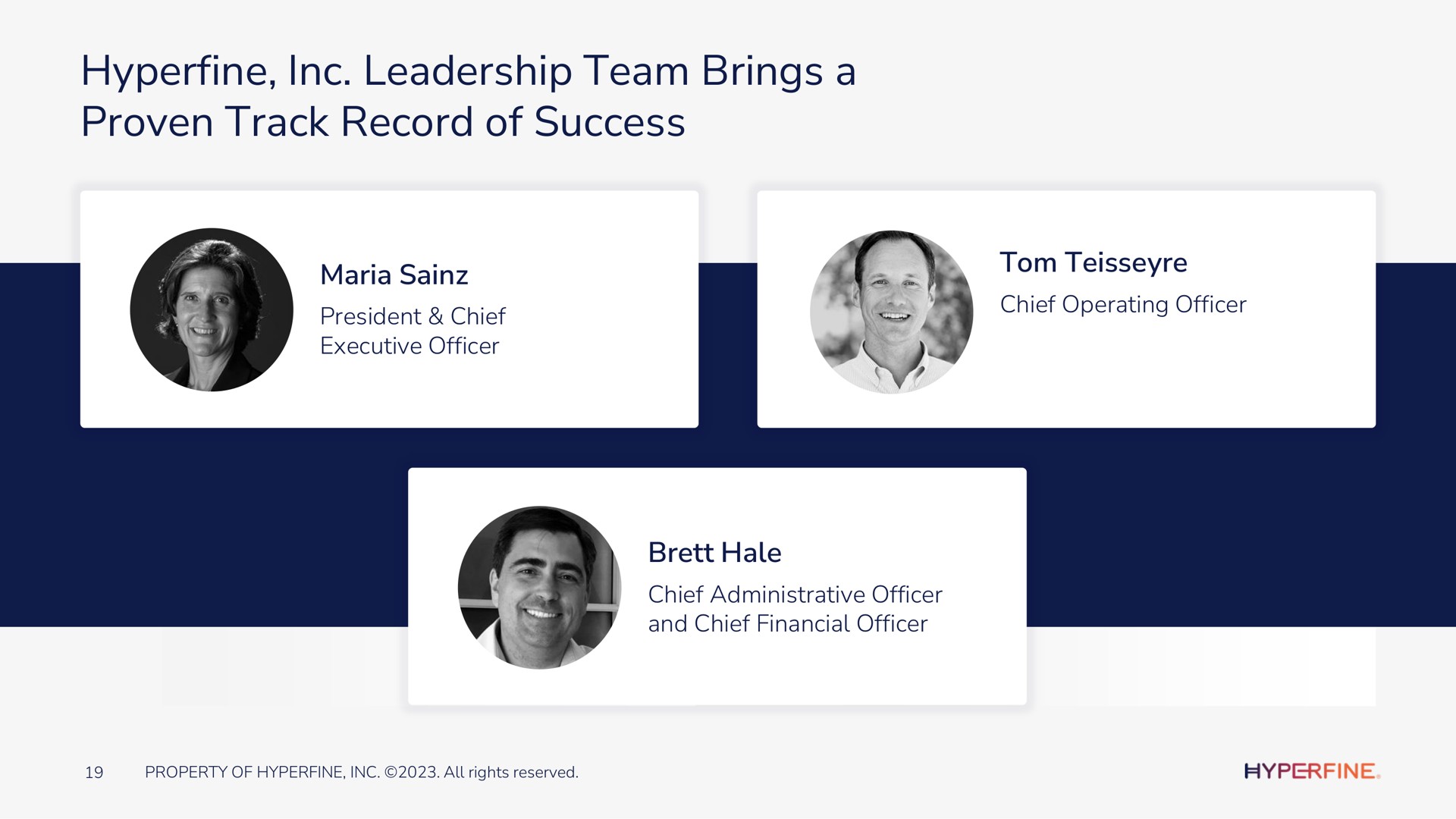 hyperfine leadership team brings a proven track record of success | Hyperfine
