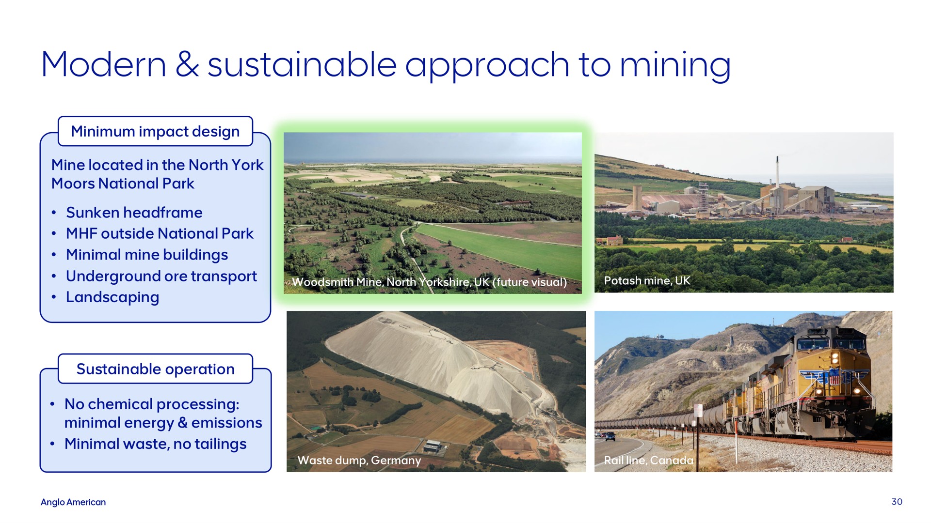modern sustainable approach to mining | AngloAmerican