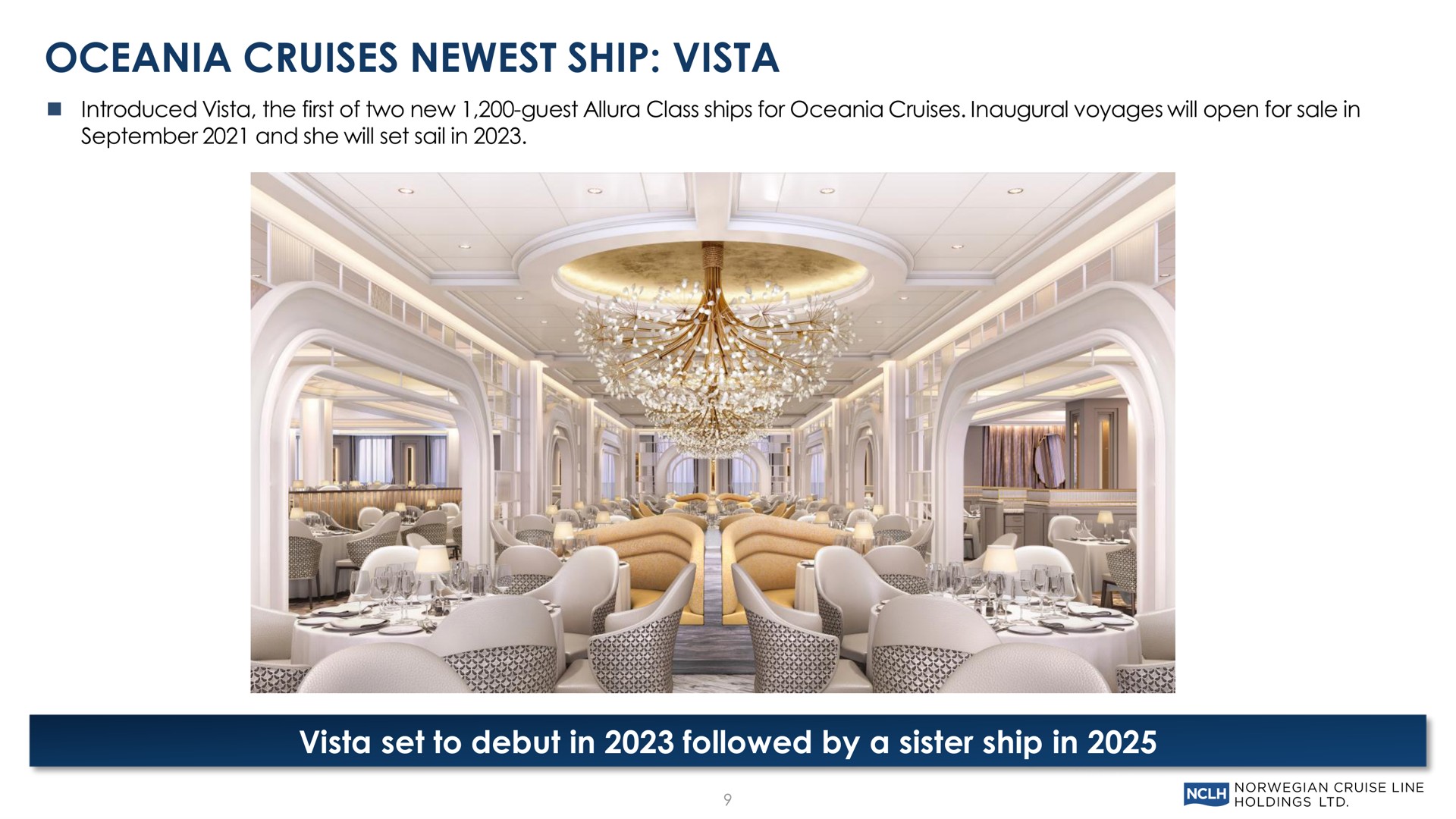 cruises ship vista vista set to debut in followed by a sister ship in | Norwegian Cruise Line