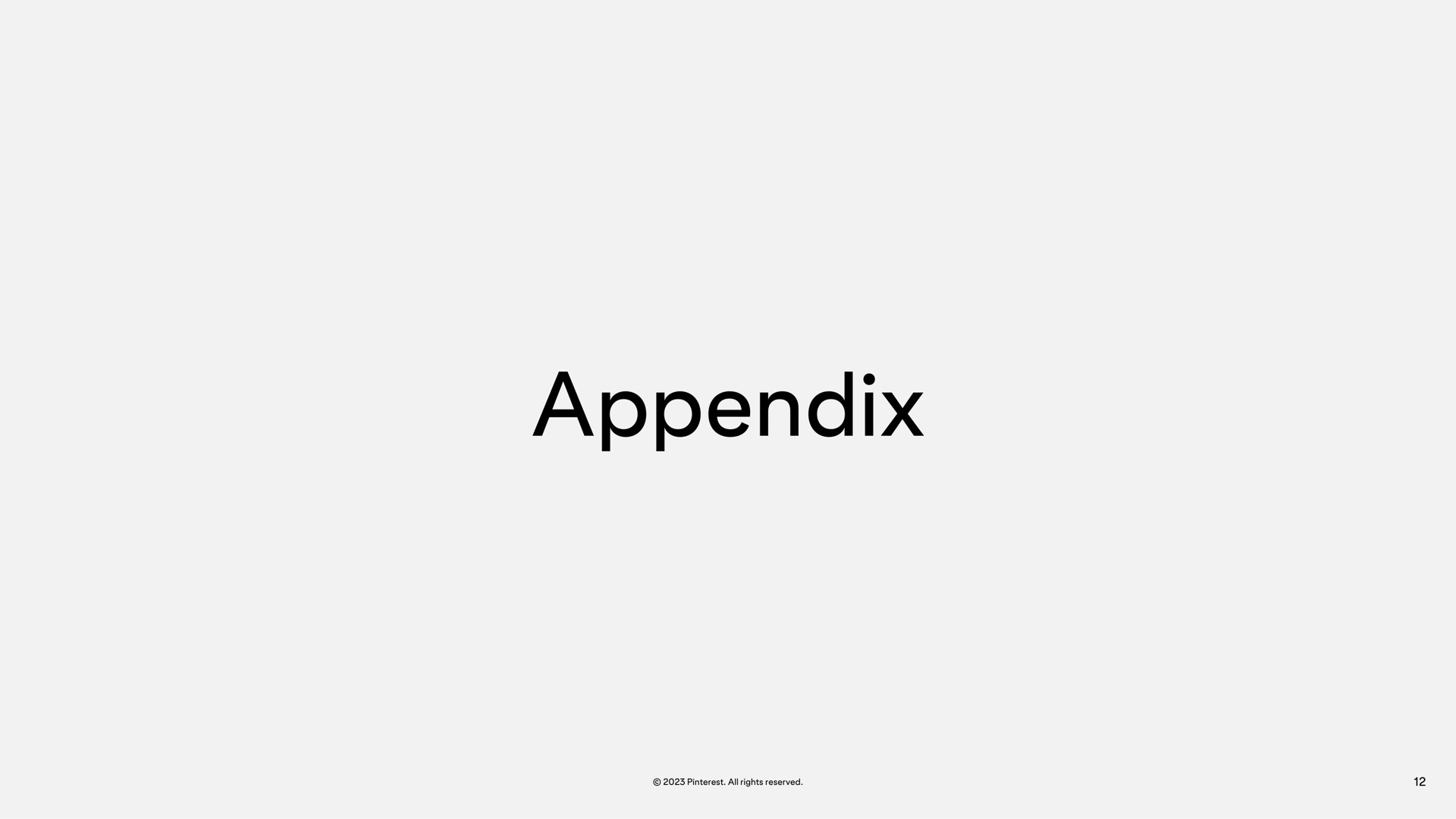 appendix | Pinterest