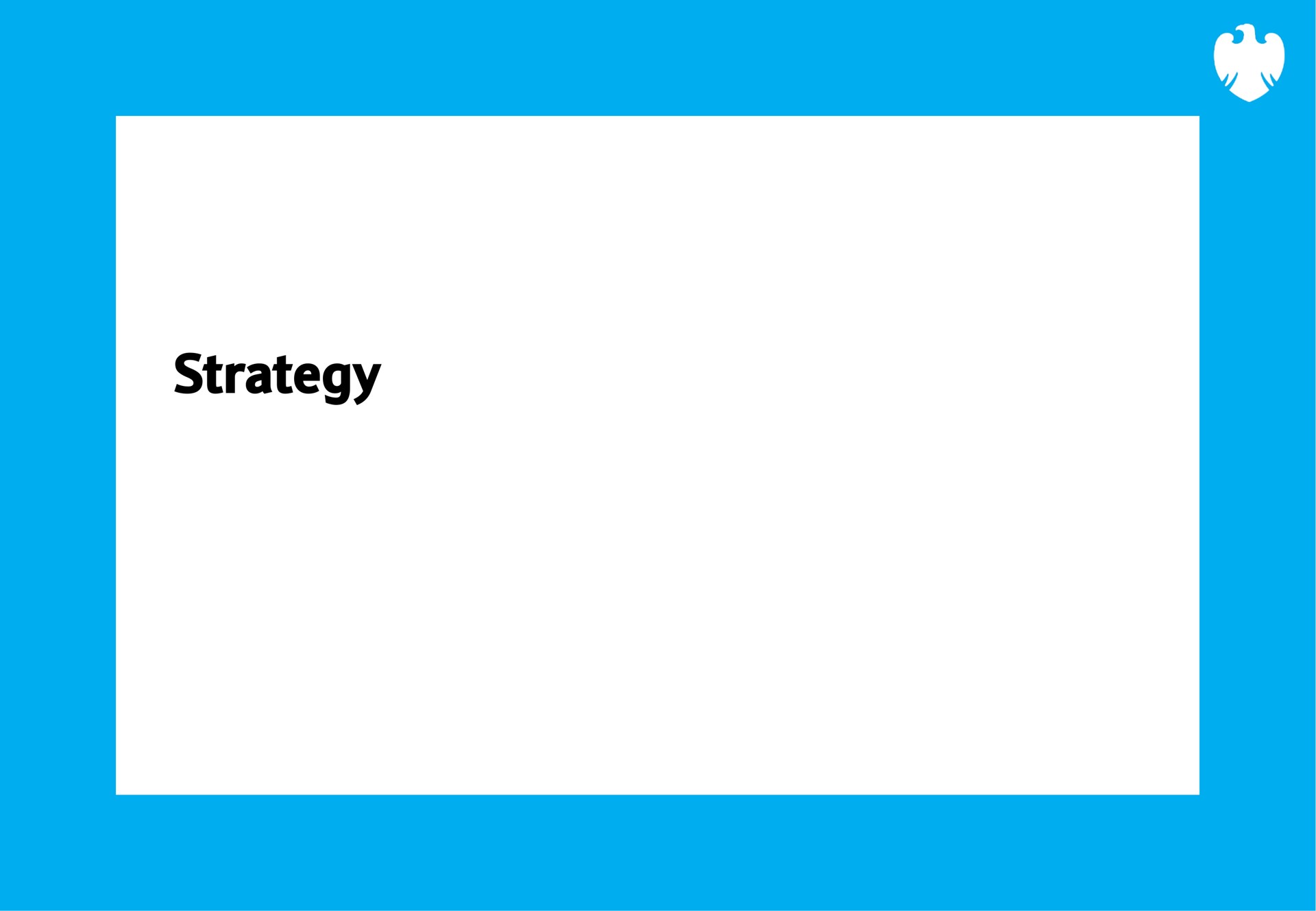 strategy | Barclays
