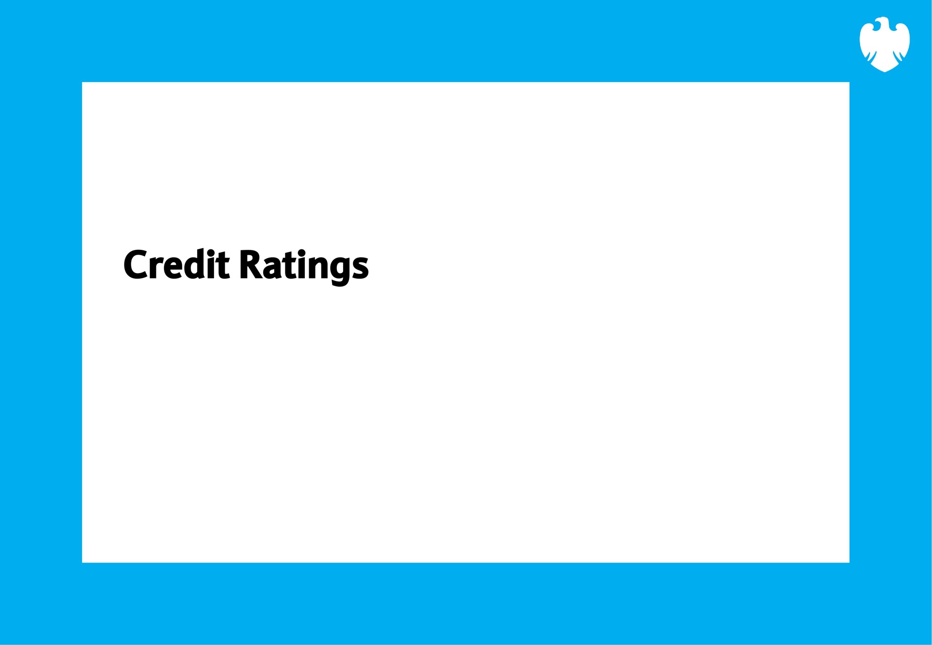 credit ratings | Barclays