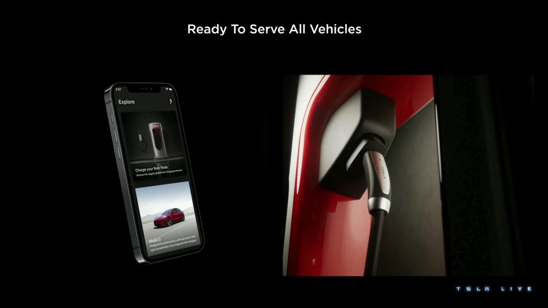 ready to serve all vehicles | Tesla