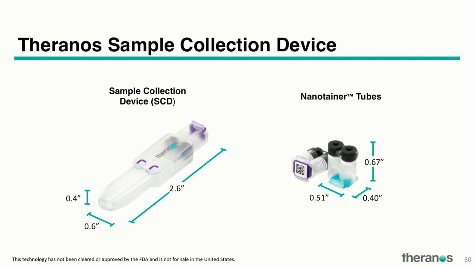 sample collection device | Theranos