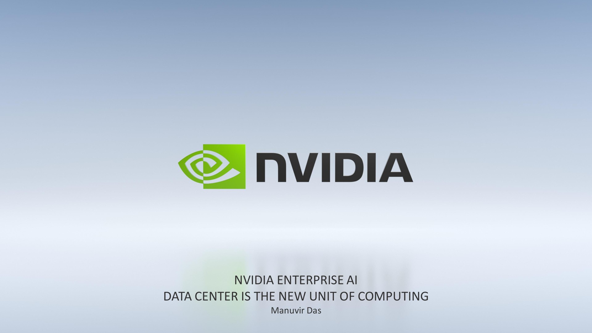 enterprise data center is the new unit of computing | NVIDIA