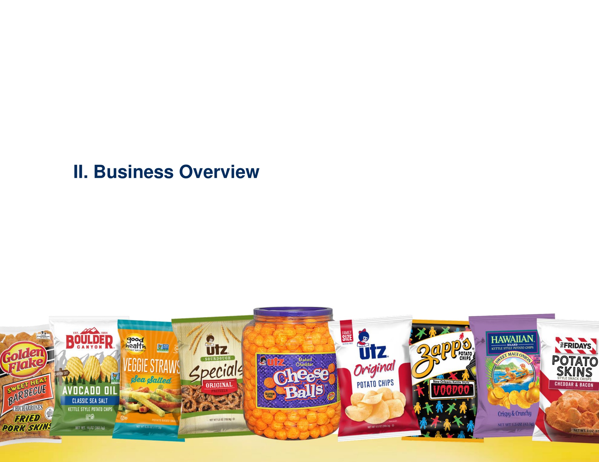 business overview nun i a potato skins we | UTZ Brands