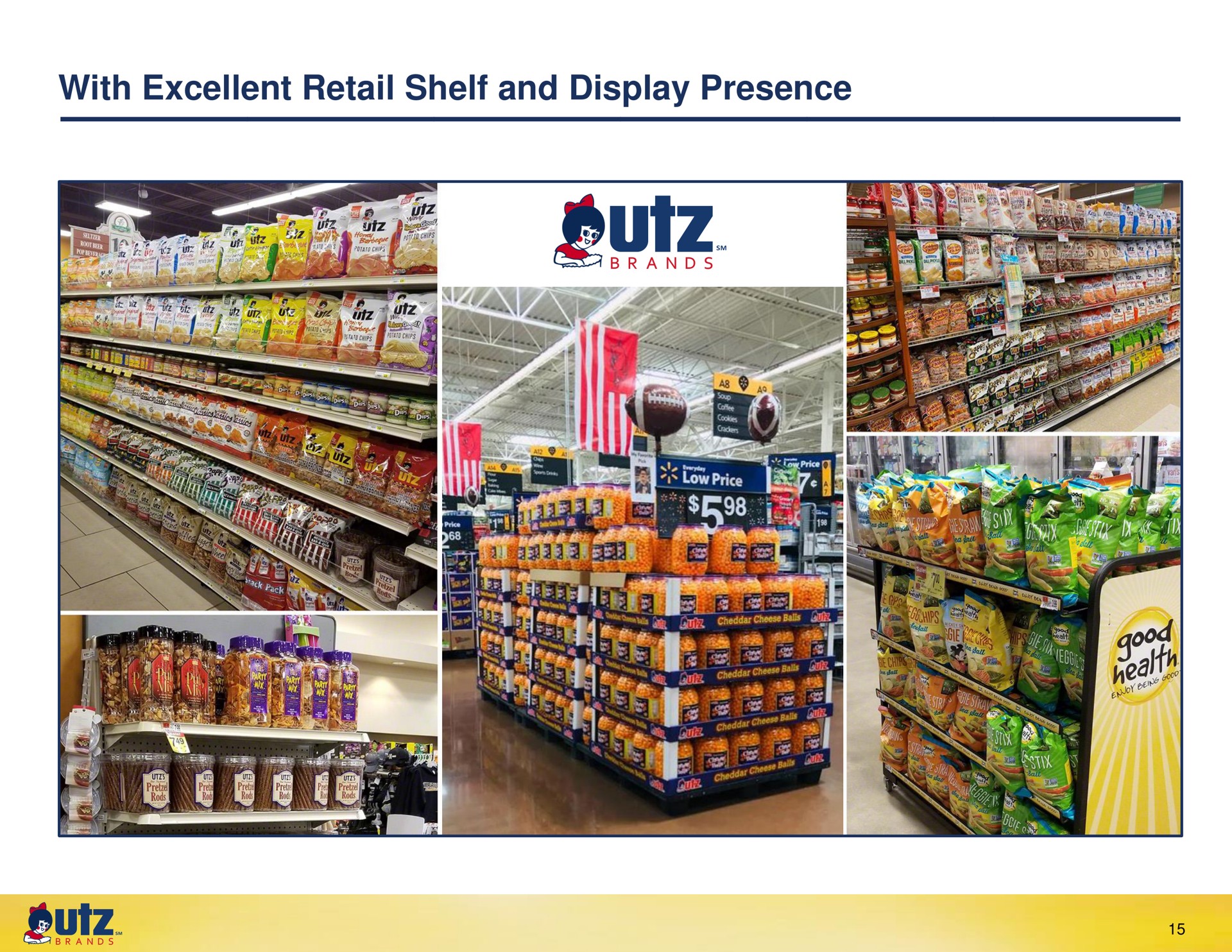 with excellent retail shelf and display presence | UTZ Brands