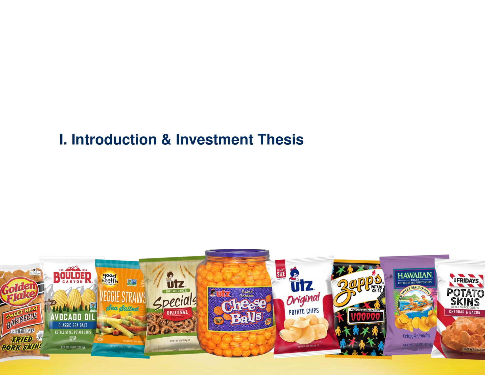 i introduction investment thesis | UTZ Brands