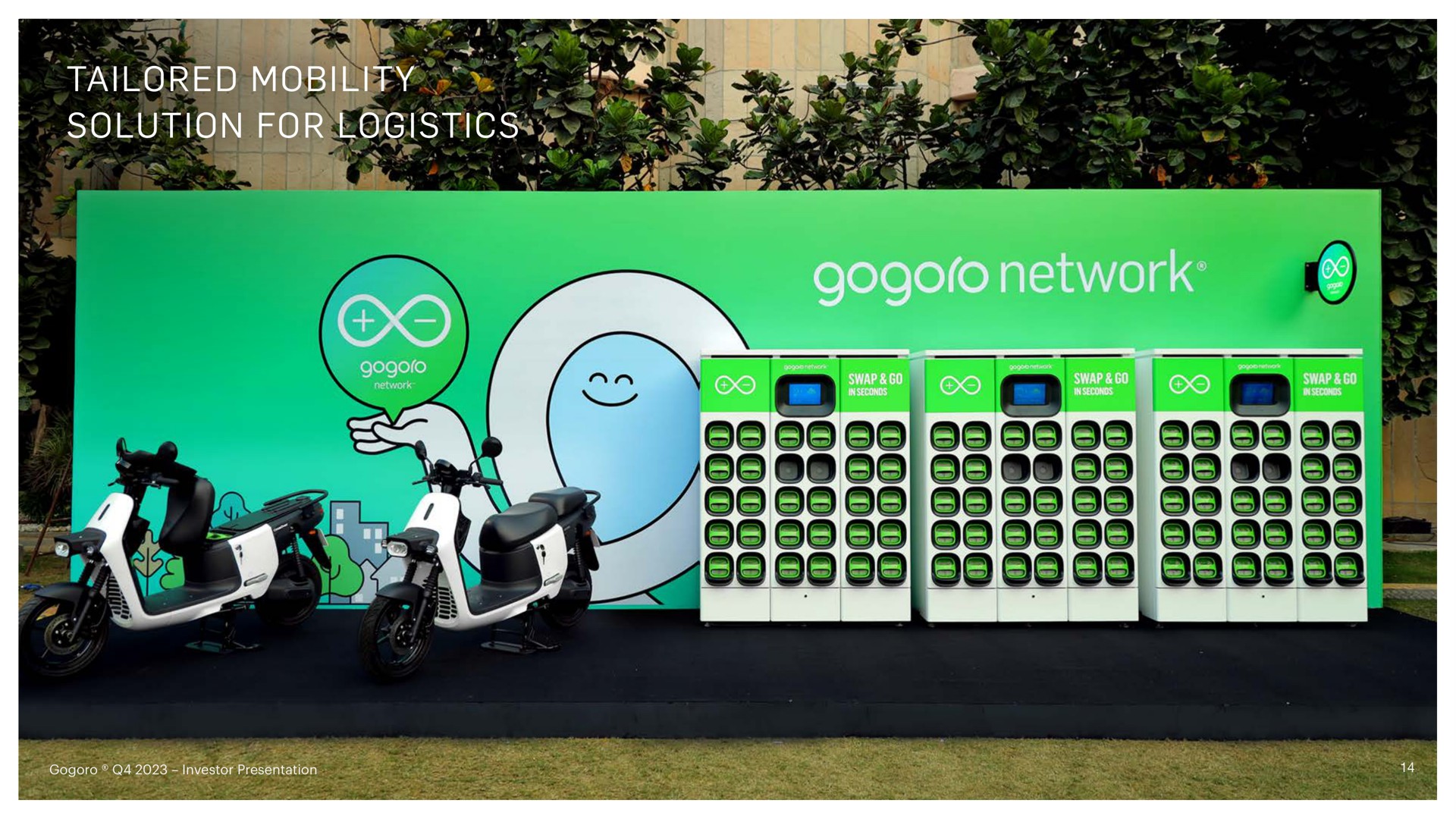 tailored mobility solution for logistics a | Gogoro