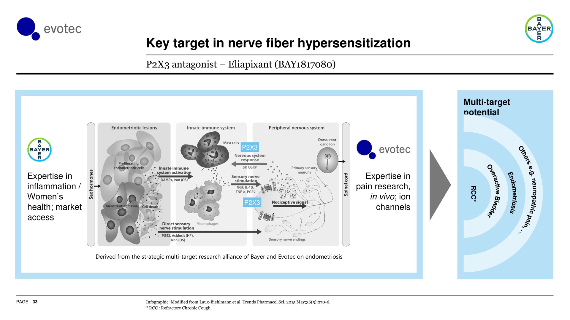 key target in nerve fiber hypersensitization | Evotec