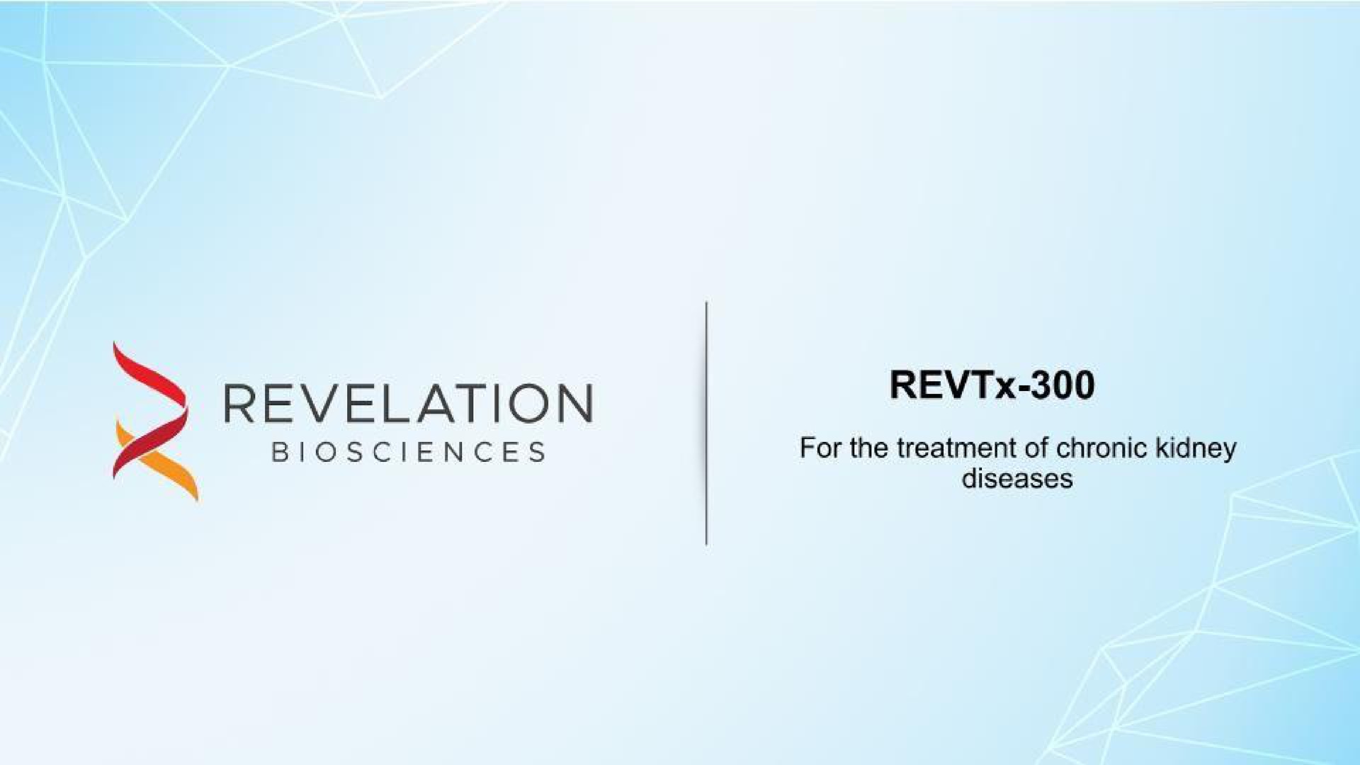 revelation for the treatment of chronic kidney | Revelation Biosciences