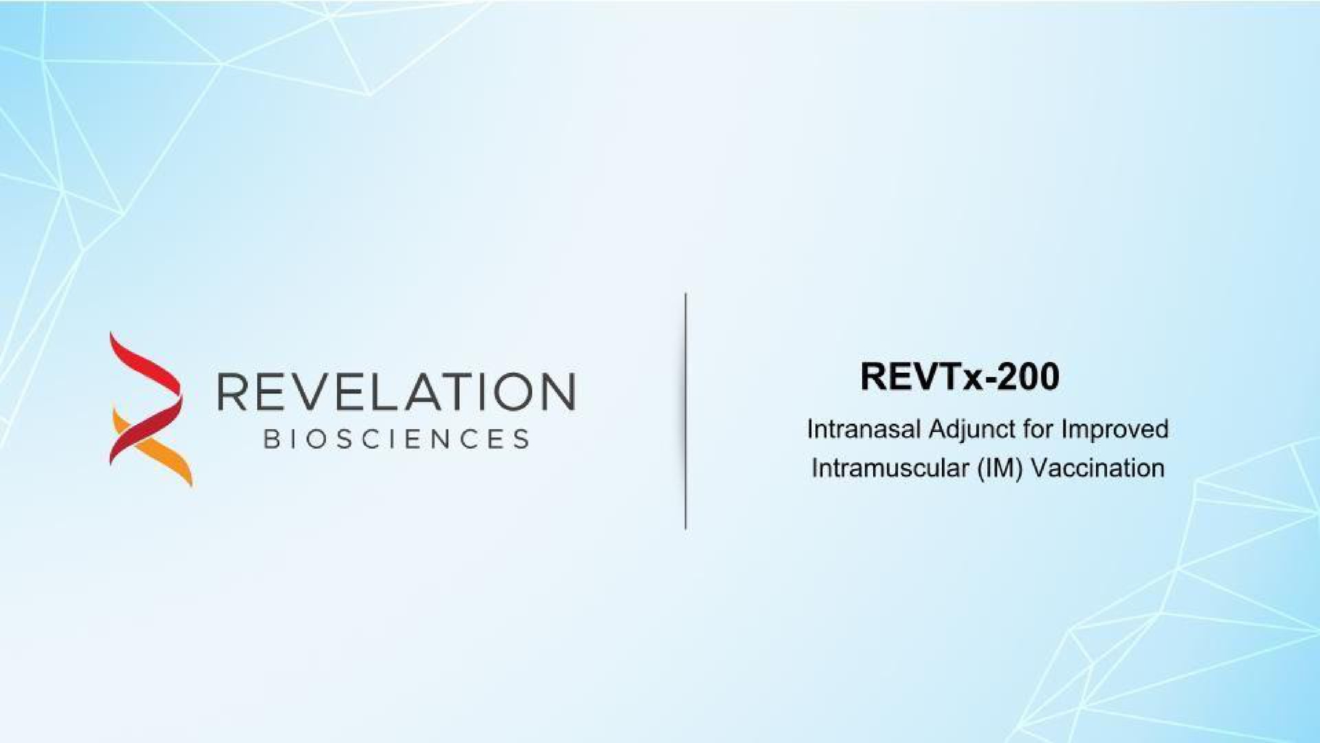 revelation intramuscular vaccination | Revelation Biosciences