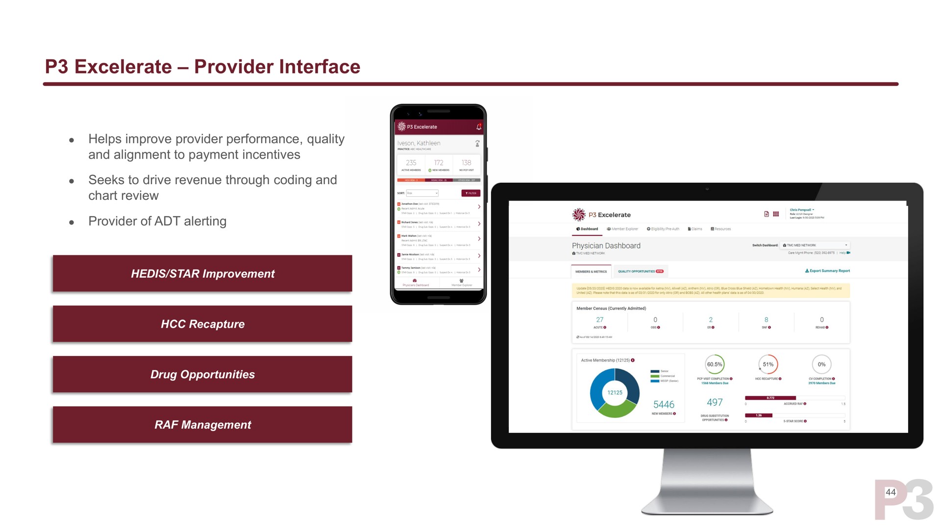 provider interface | P3 Health Partners