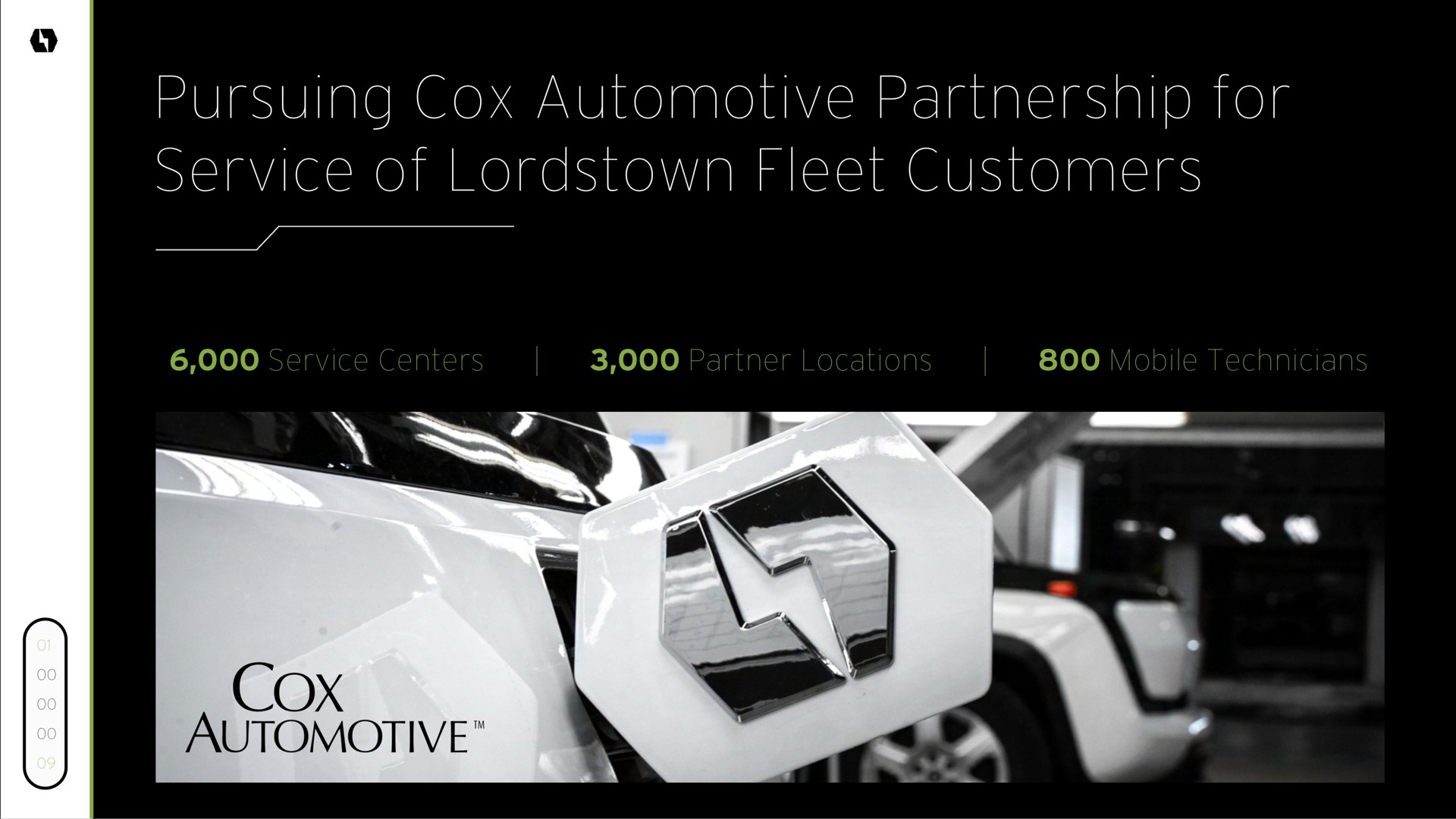 pursuing cox automotive partnership for service of fleet customers | Lordstown Motors