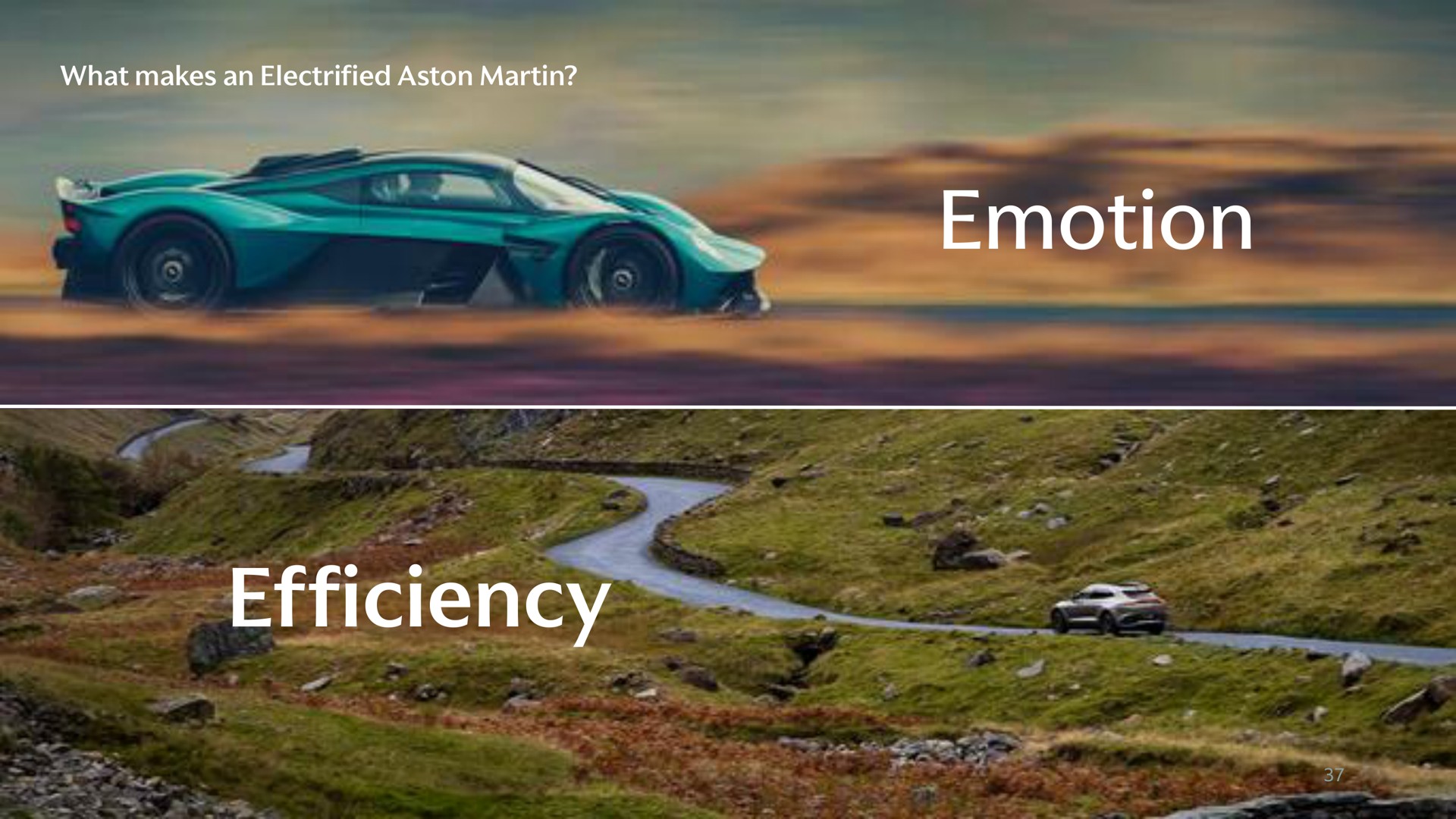 what makes an electrified martin emotion efficiency | Aston Martin Lagonda