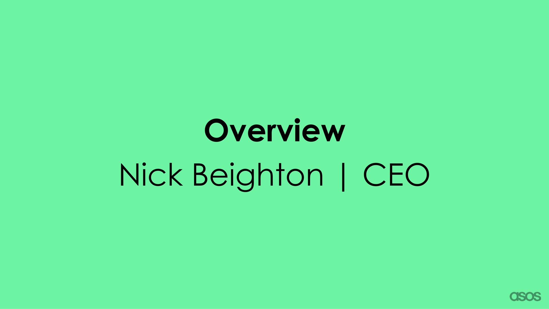 overview nick | Asos