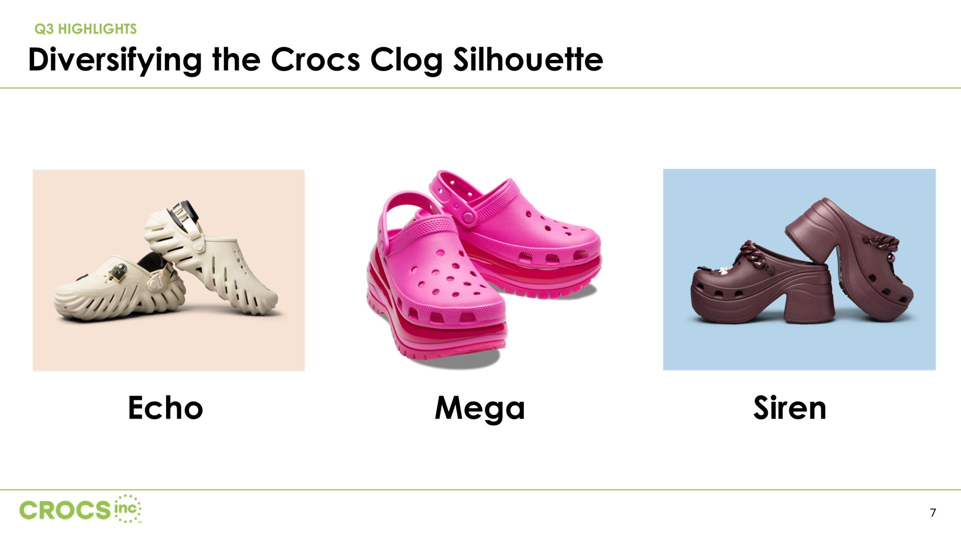 diversifying the clog silhouette echo siren | Crocs