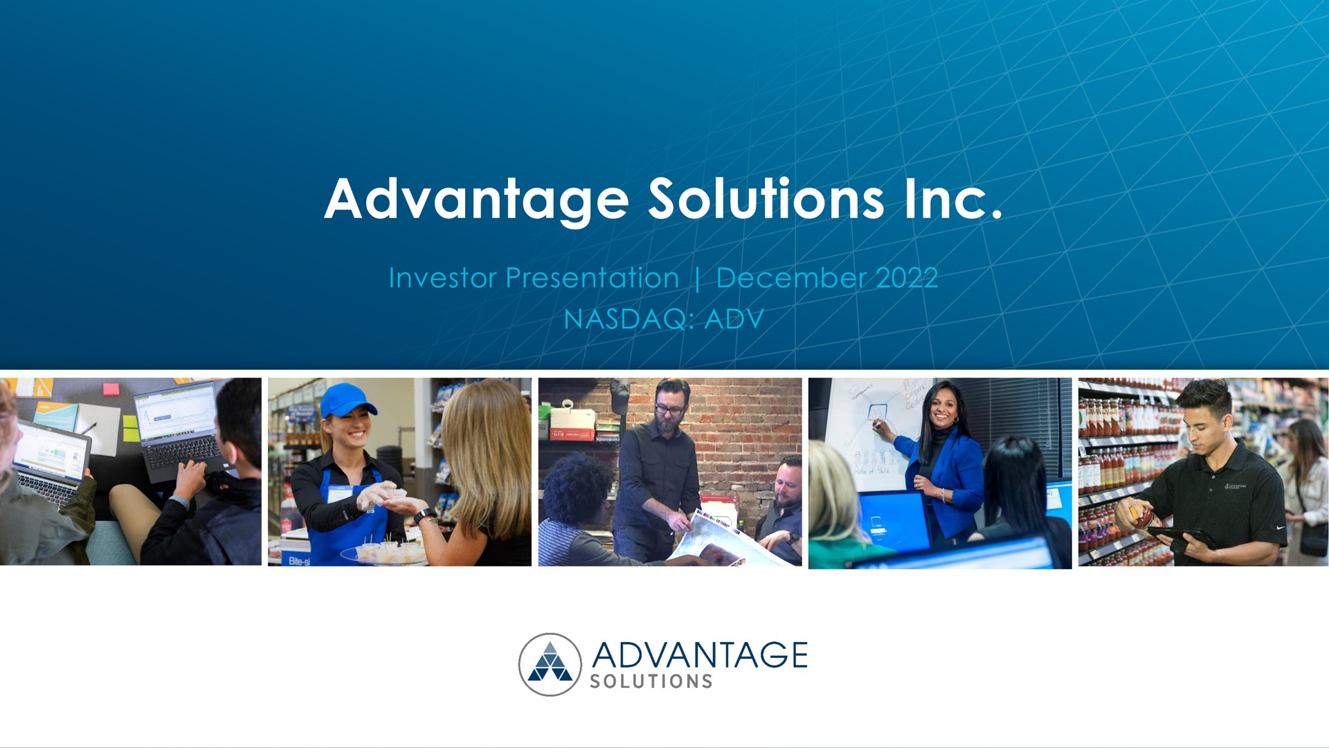 advantage solutions investor presentation | Advantage Solutions