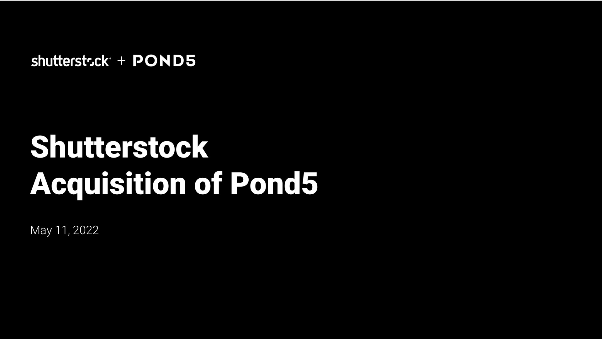 acquisition of pond may ponds | Shutterstock