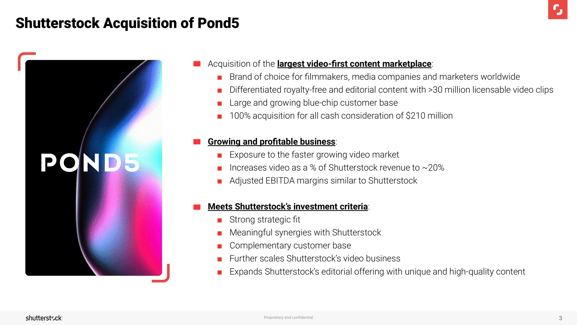 acquisition of pond | Shutterstock
