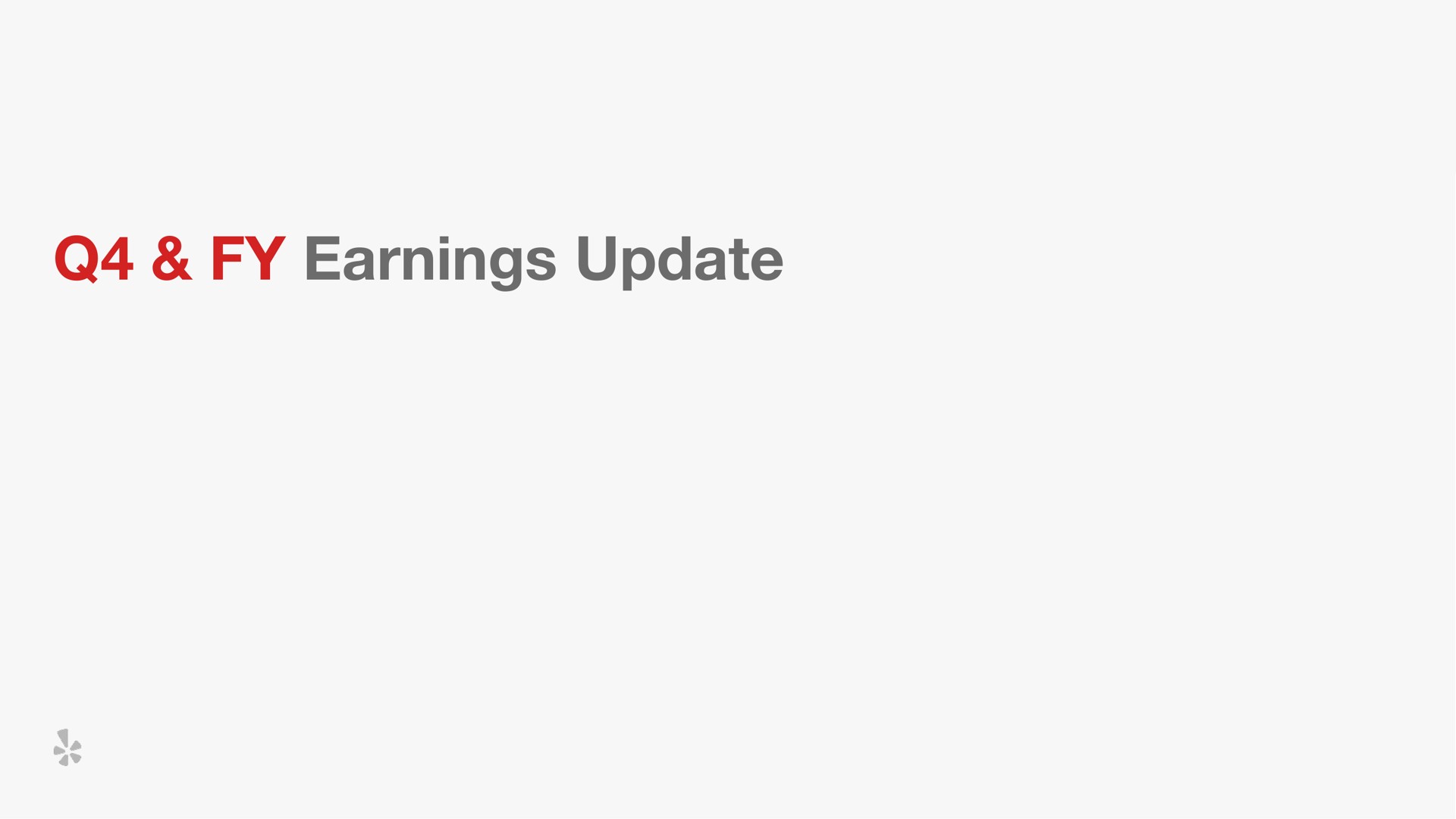 earnings update | Yelp
