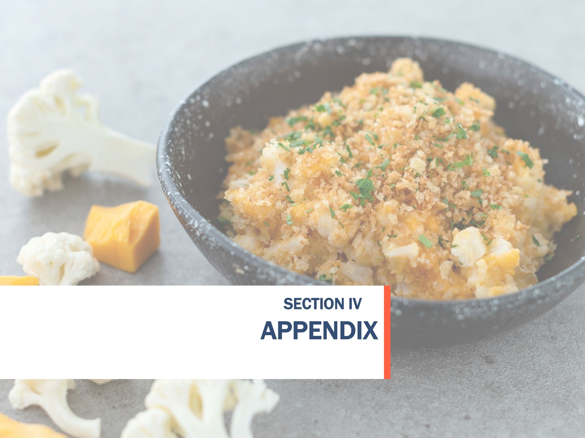 section appendix | Tattooed Chef