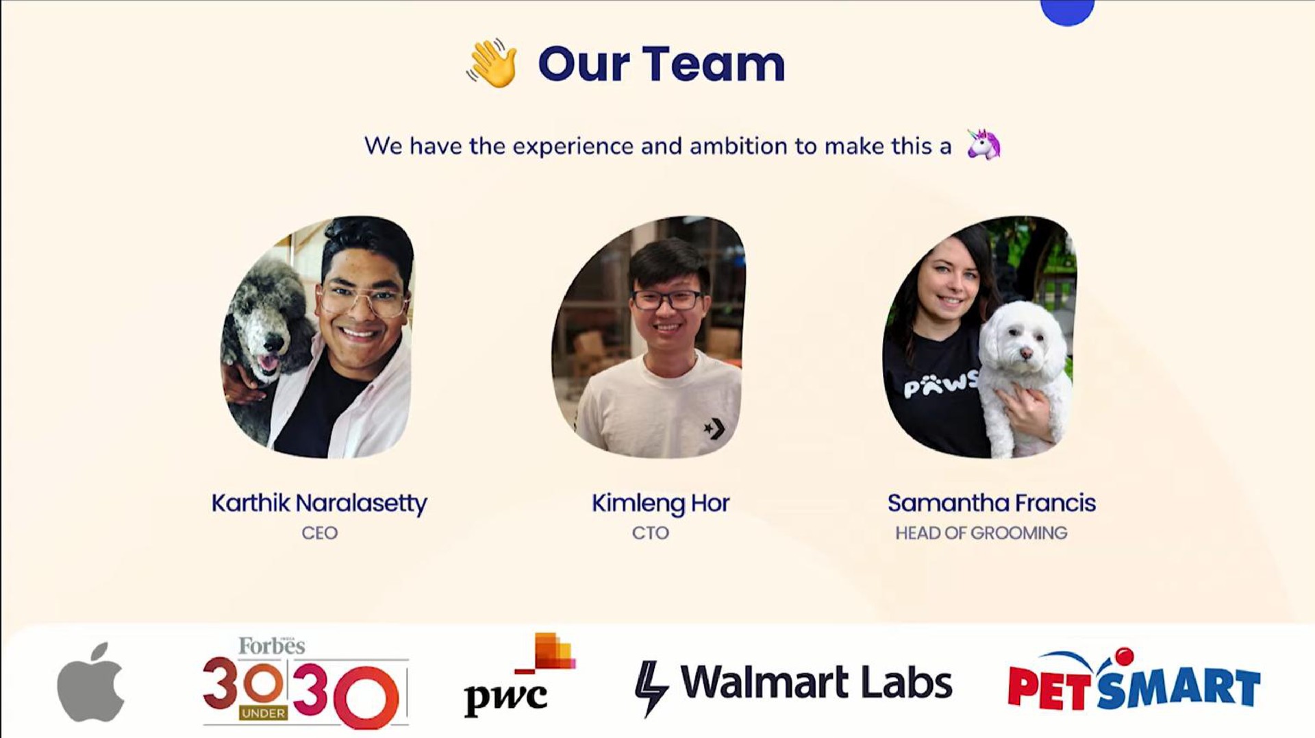 our team ode labs | Pawsh