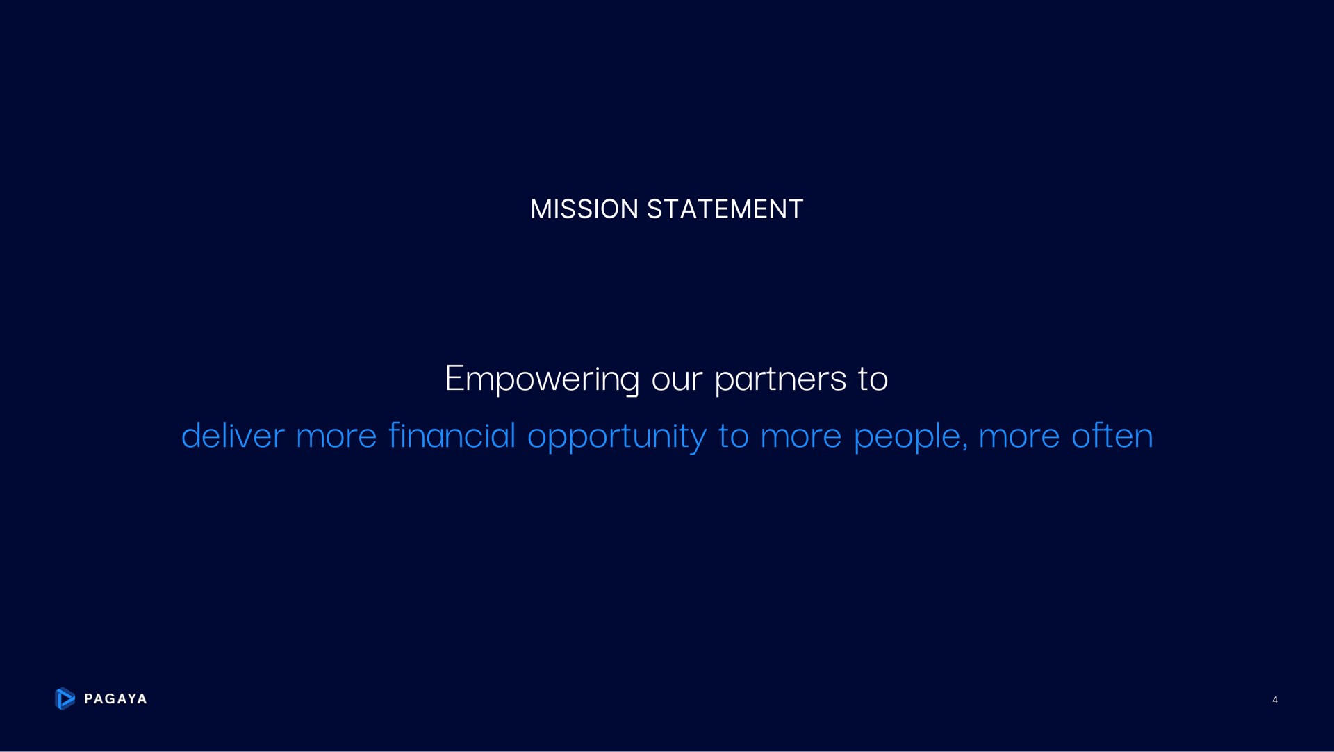 empowering our partners to deliver more financial opportunity to more people more often | Pagaya