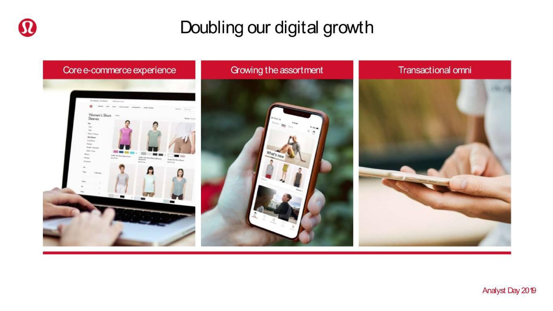 doubling our digital growth | Lululemon