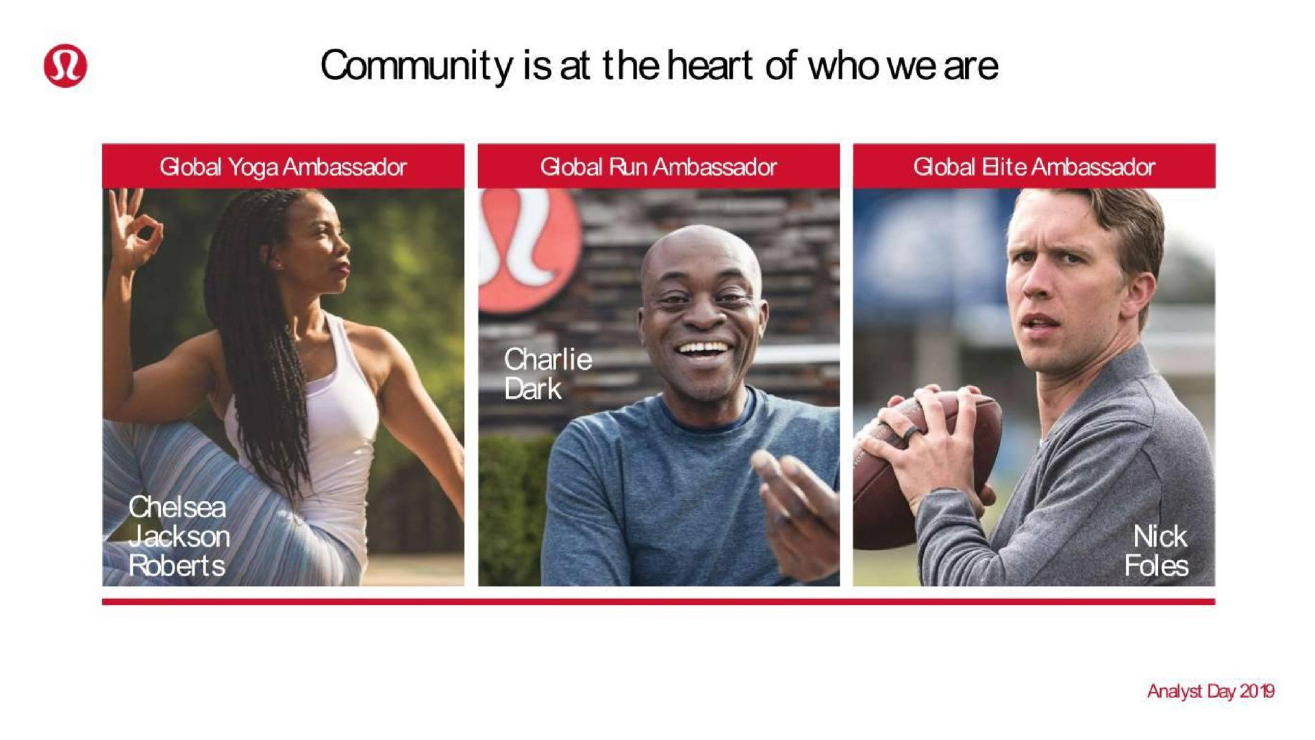 community is at the heart of who we are | Lululemon