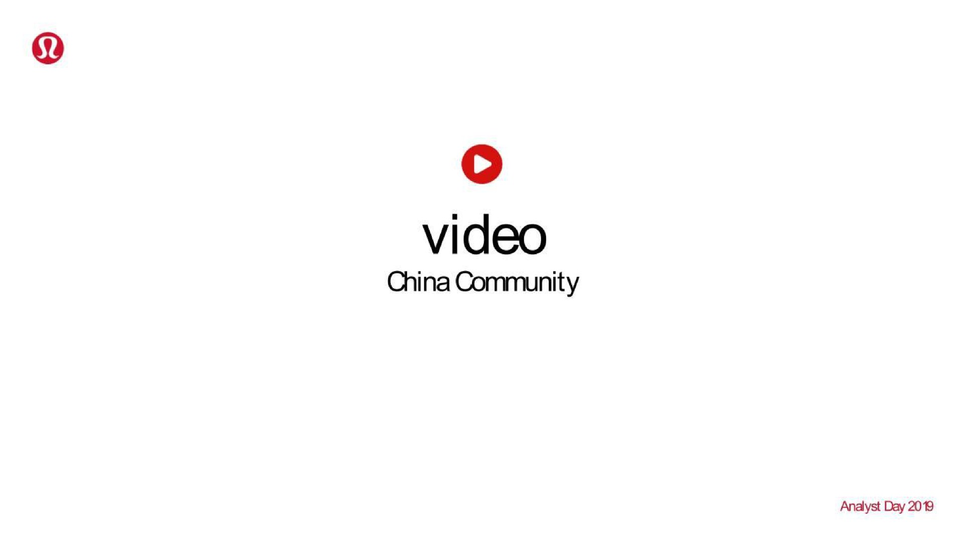 video china community | Lululemon