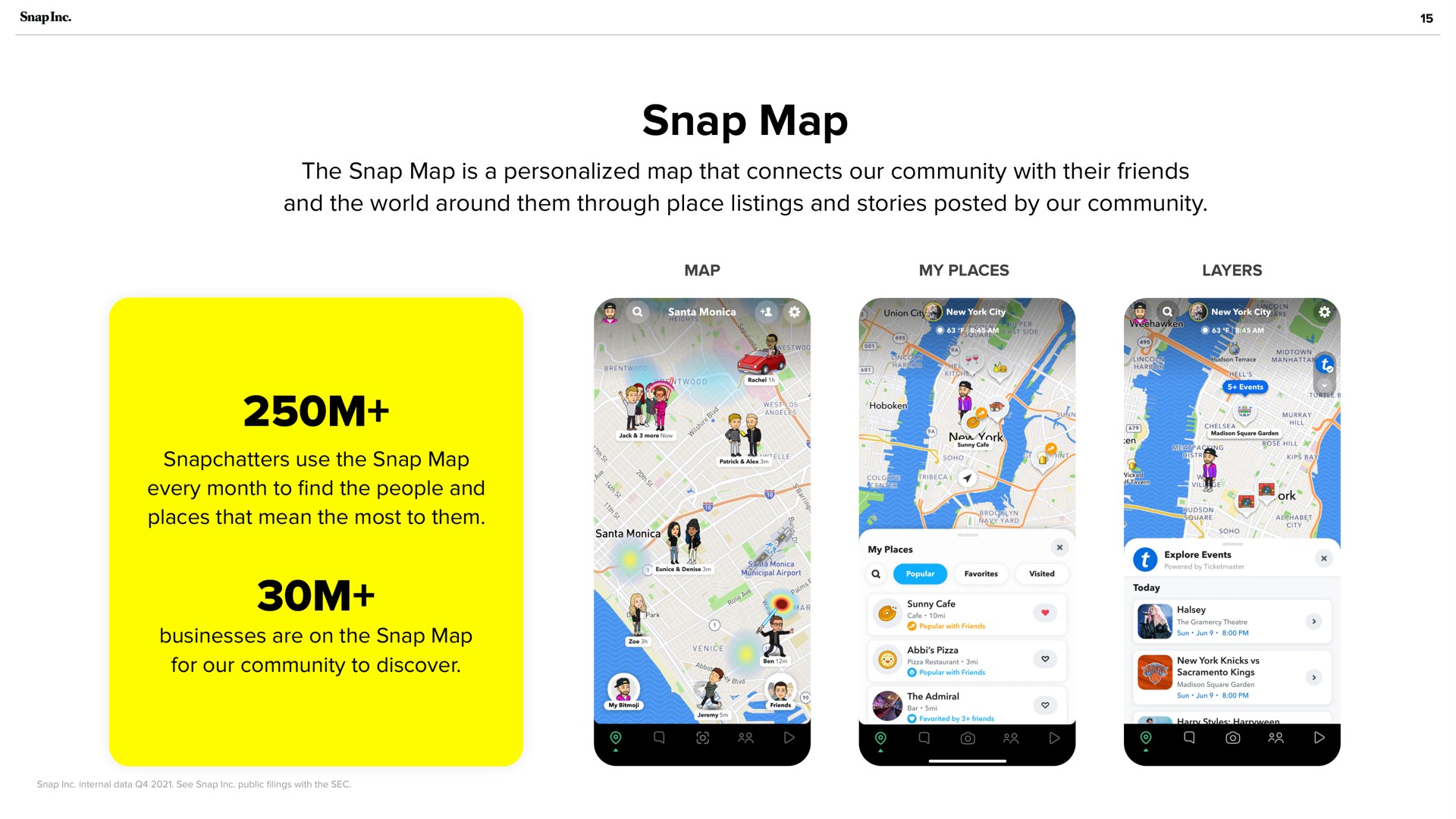 snap map as a ses | Snap Inc
