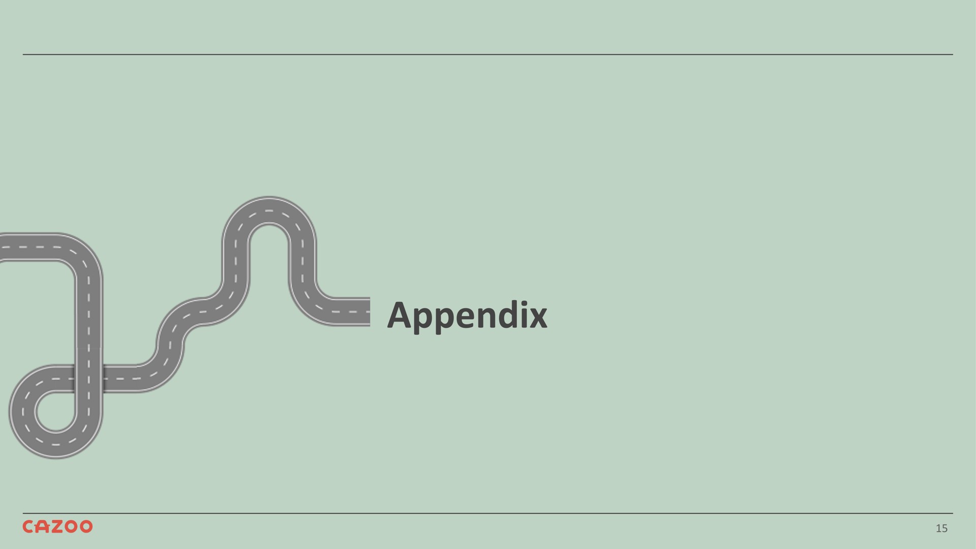 appendix | Cazoo