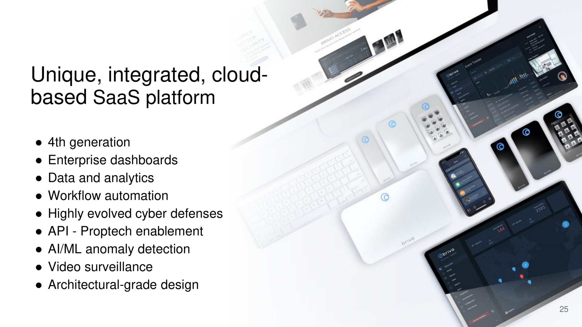 unique integrated cloud based platform saa | Brivo