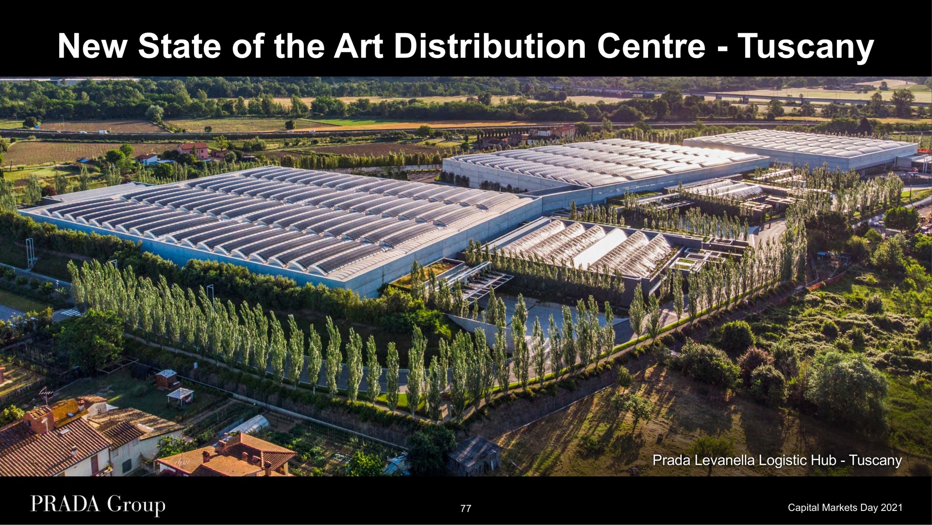 new state of the art distribution logistic hub | Prada