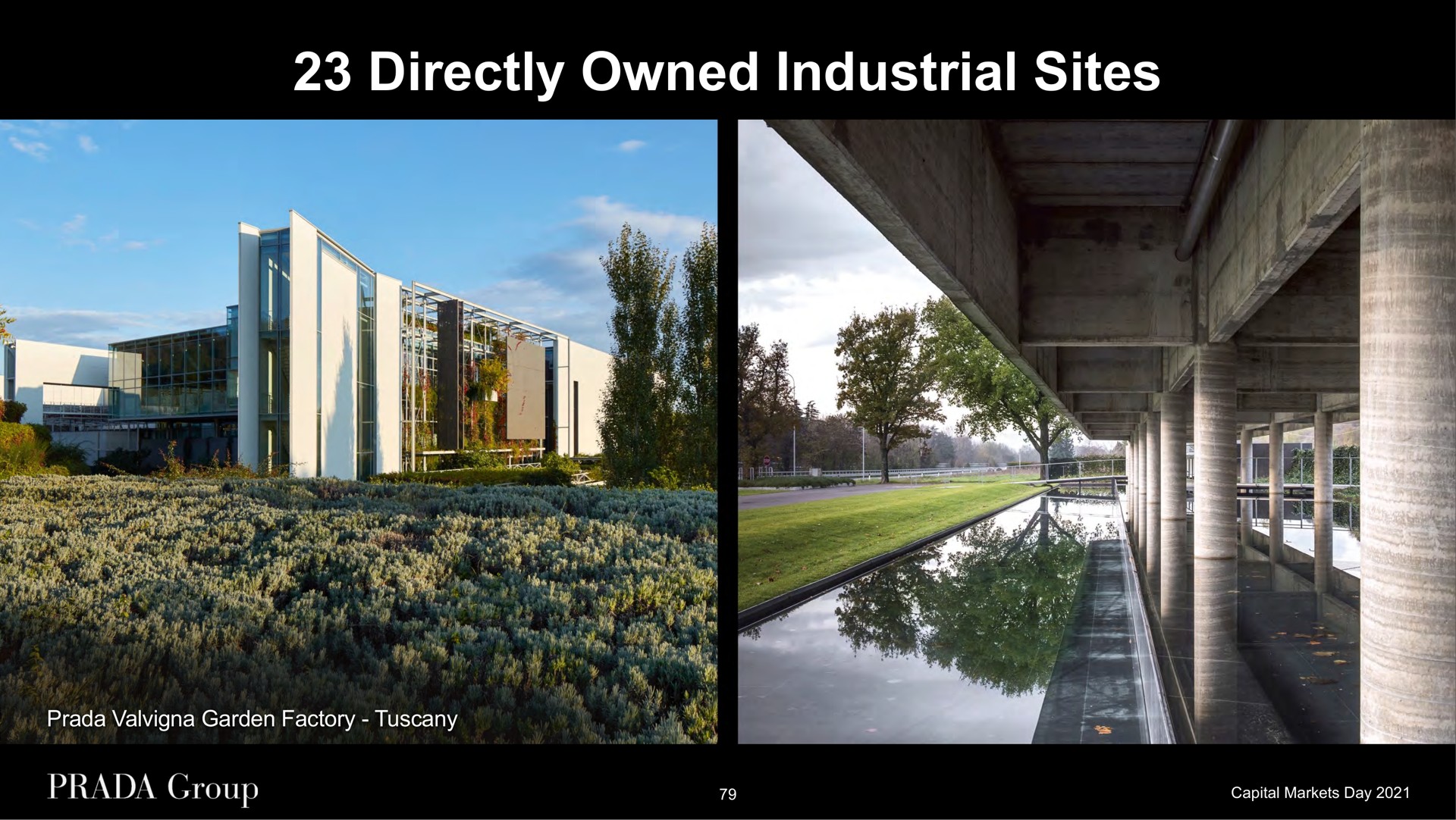 directly owned industrial sites garden factory | Prada