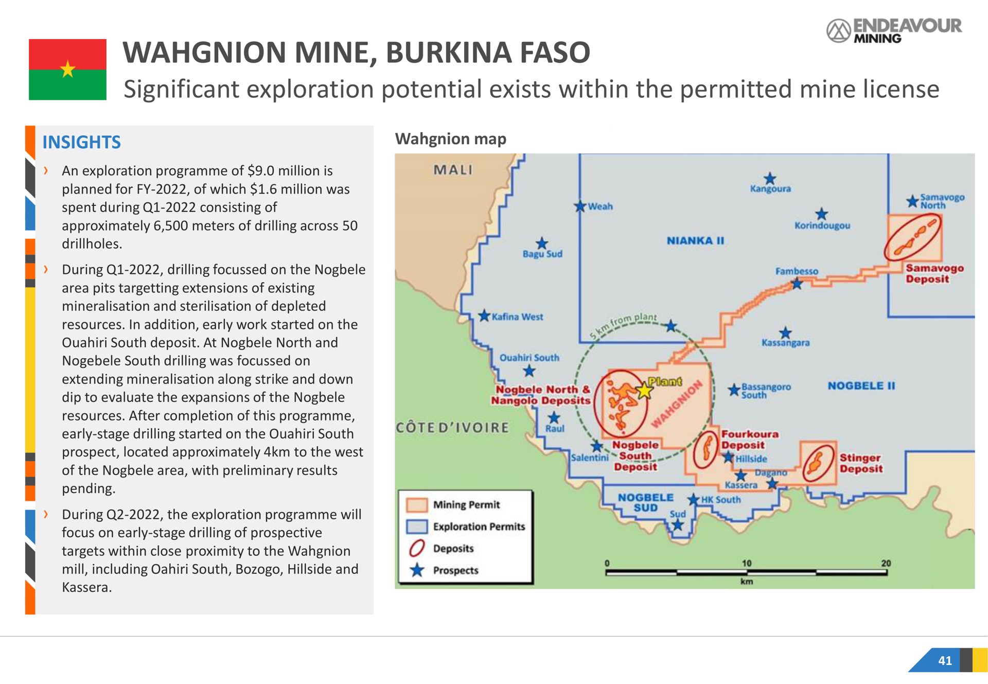 mine significant exploration potential exists within the permitted mine license insights | Endeavour Mining