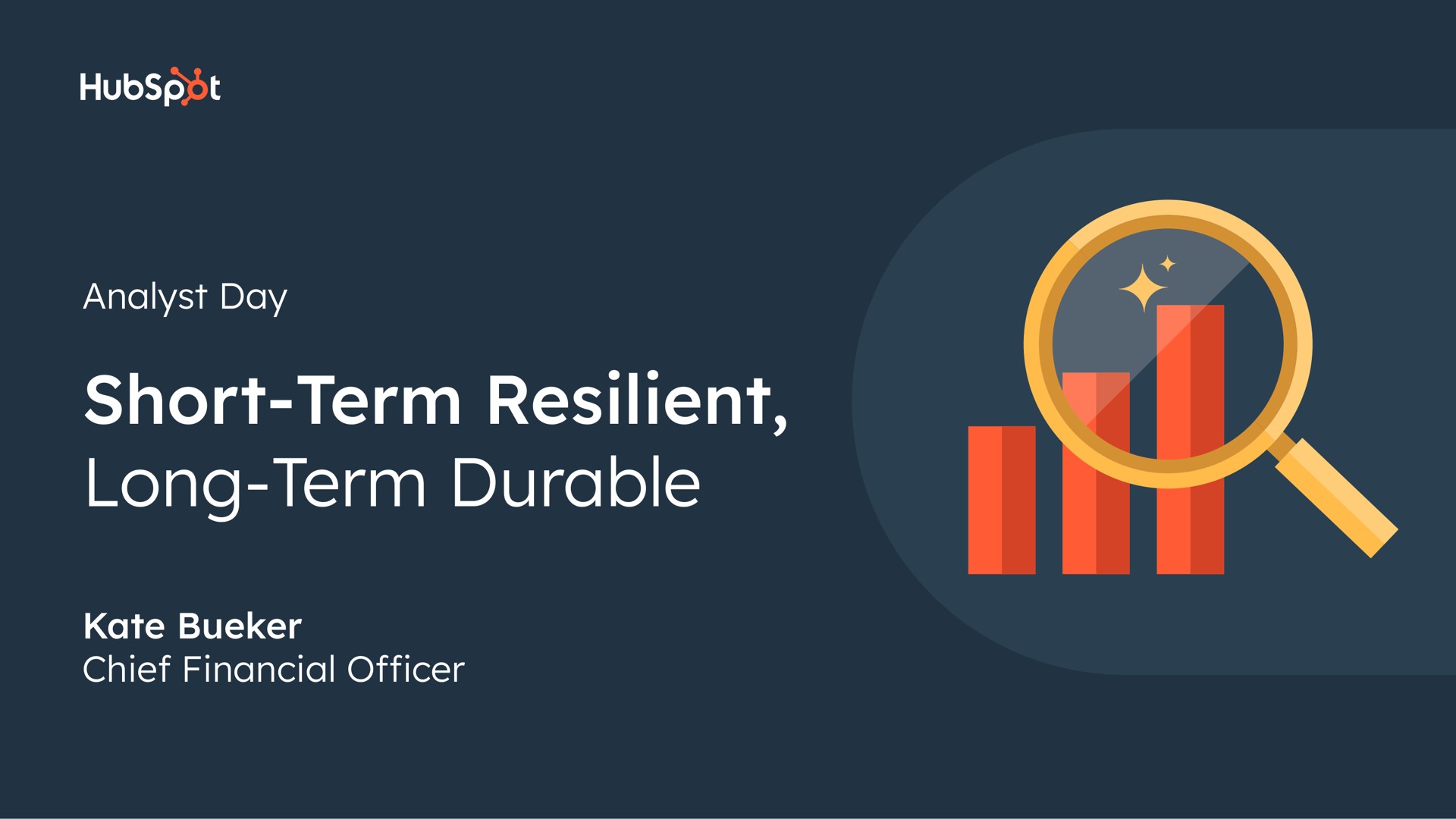 short term resilient long term durable analyst day | Hubspot